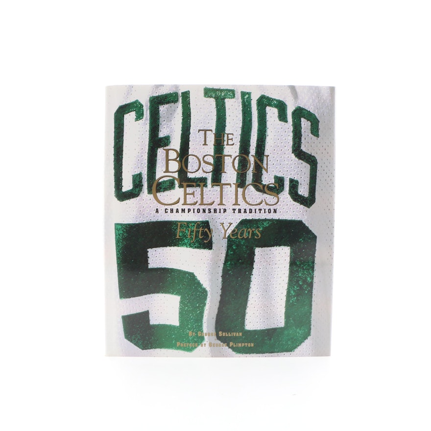 Larry Bird Signed "The Boston Celtics: Fifty Years" by George Sullivan, 1996