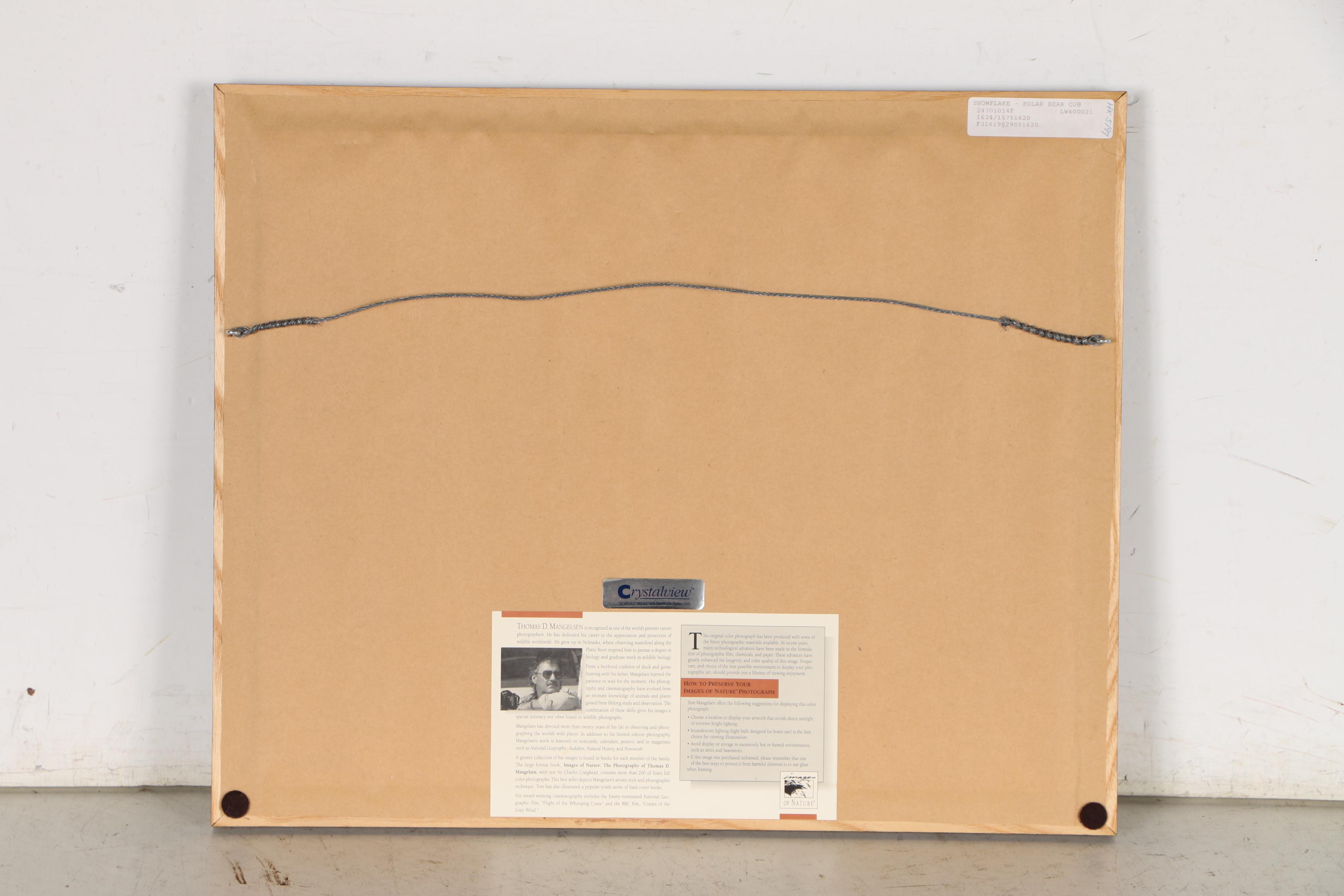 Thomas D. Mangelsen Digital Photograph Polar Bear in the Snow, 1990