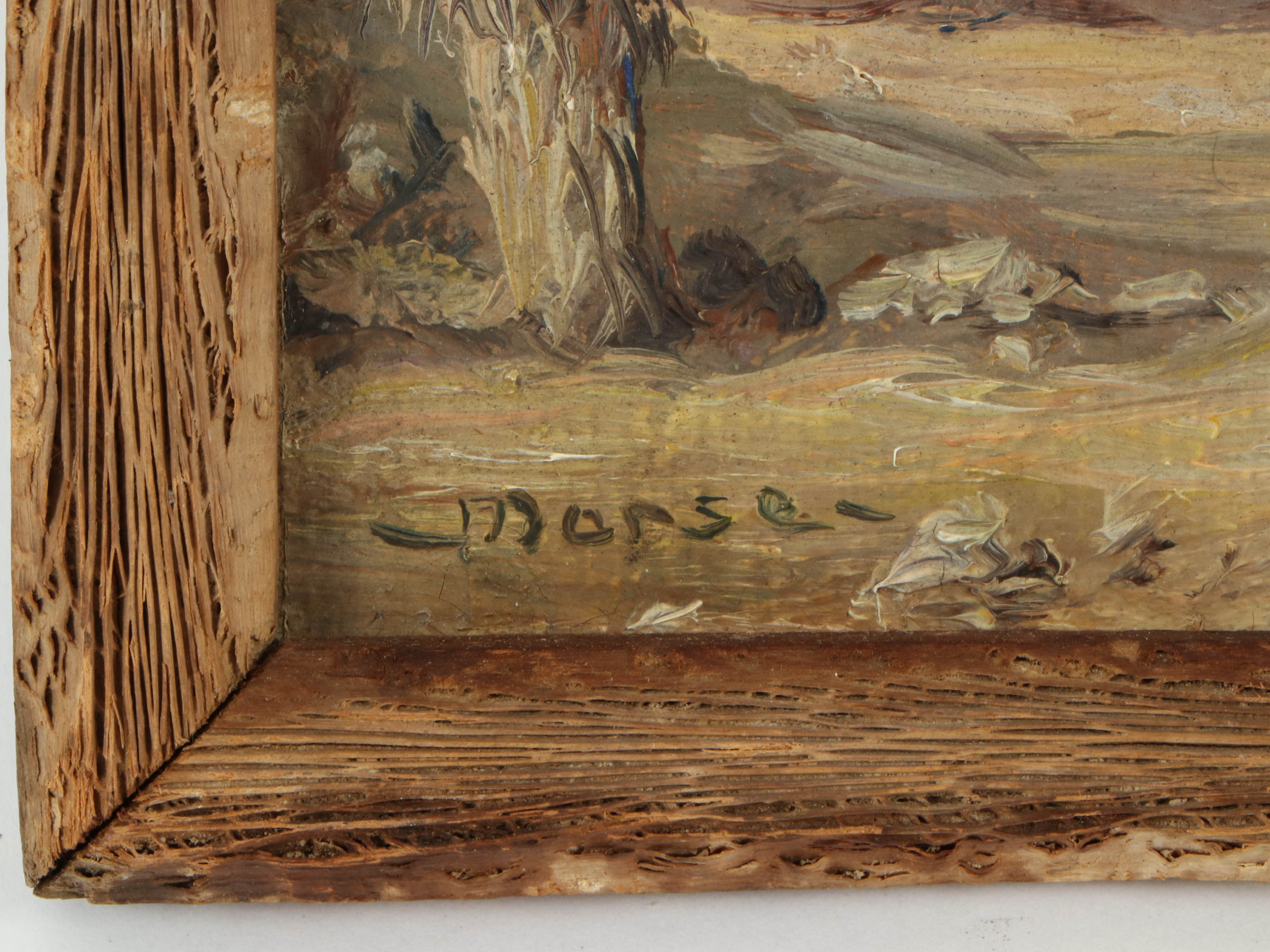 Valentine Morse Oil Painting Southwestern Landscape, Early to Mid 20th Century