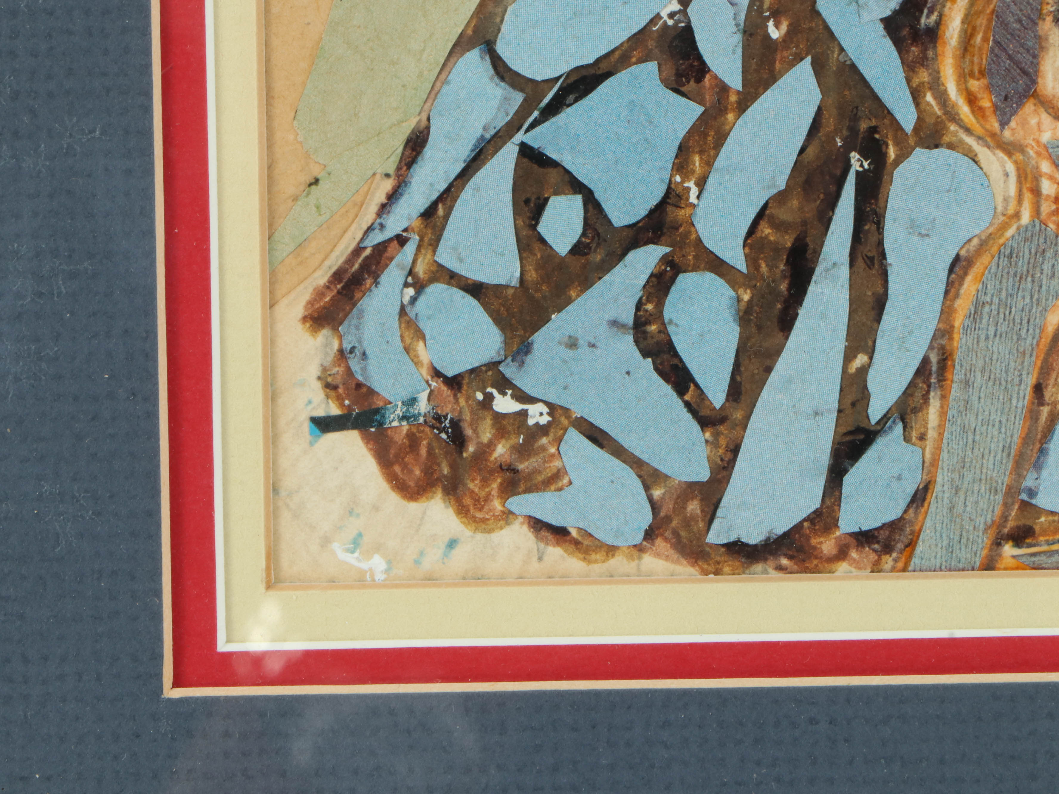 Helen Hendry Mixed Media Collage Portrait