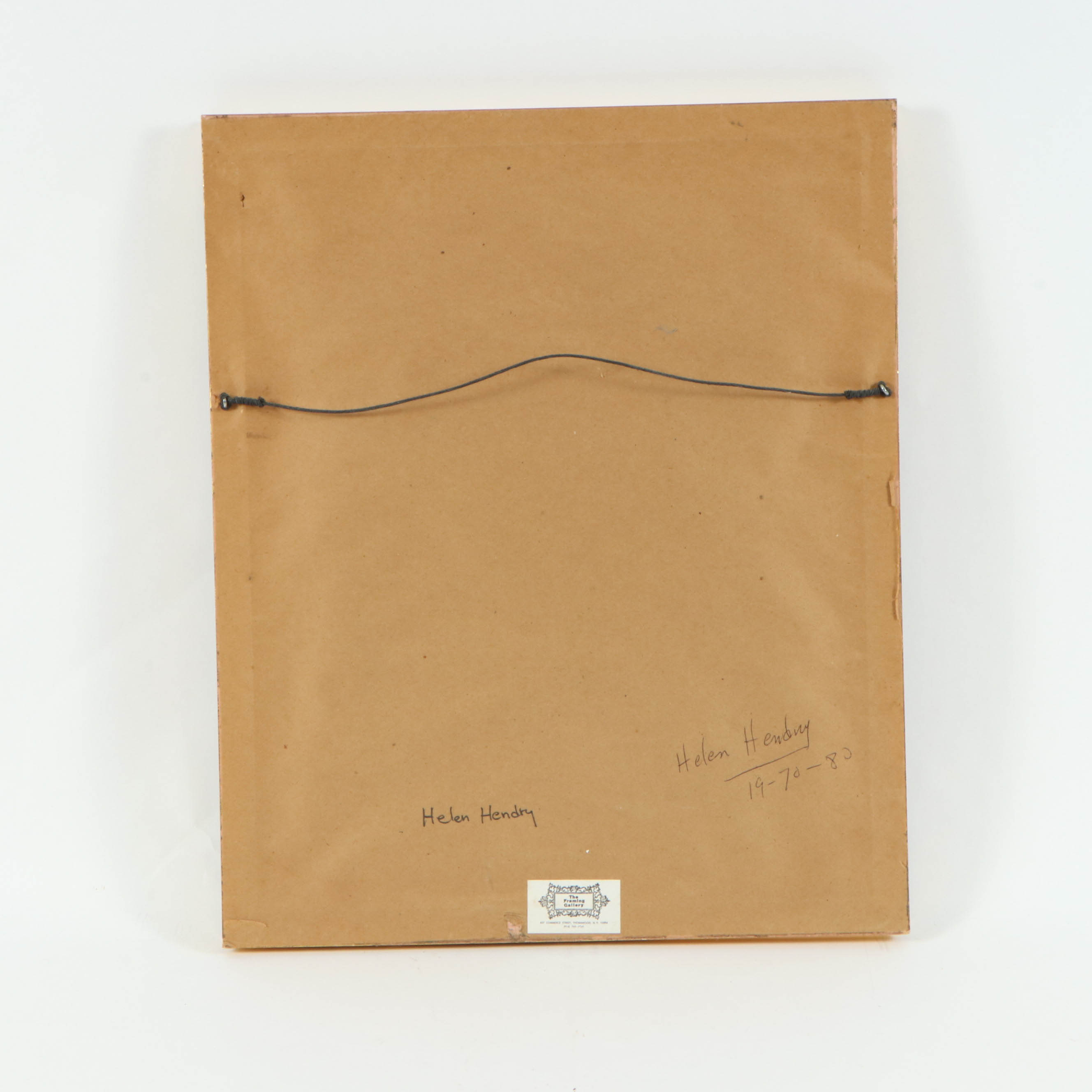 Helen Hendry Mixed Media Collage Portrait