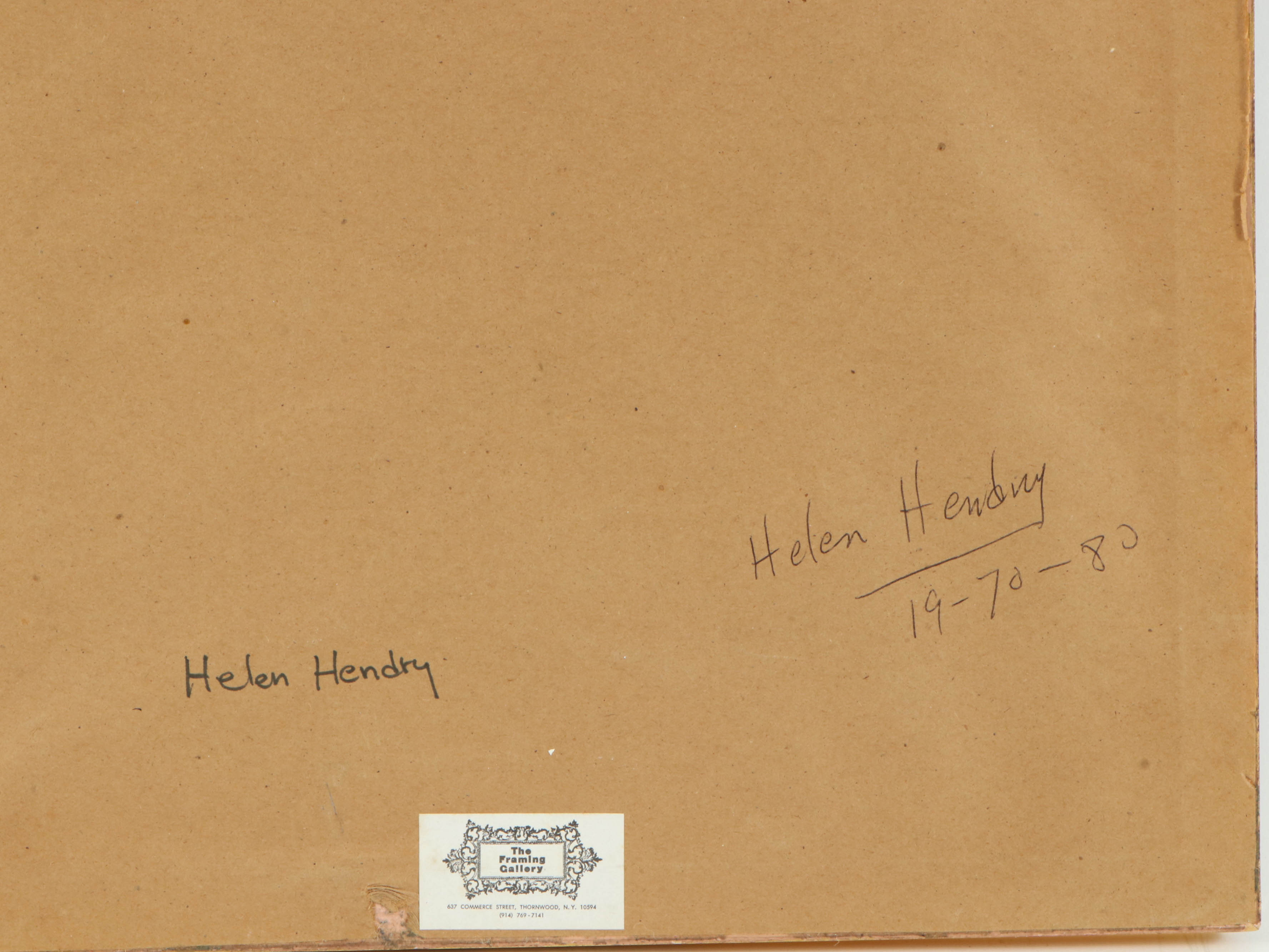 Helen Hendry Mixed Media Collage Portrait