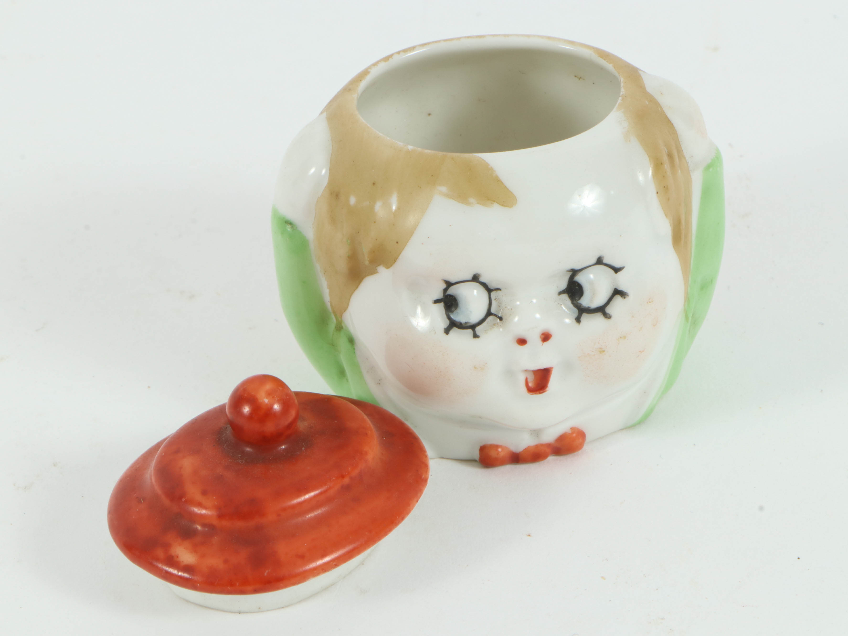 Hand-Painted Miniature Toy Tea Set, Reproduction