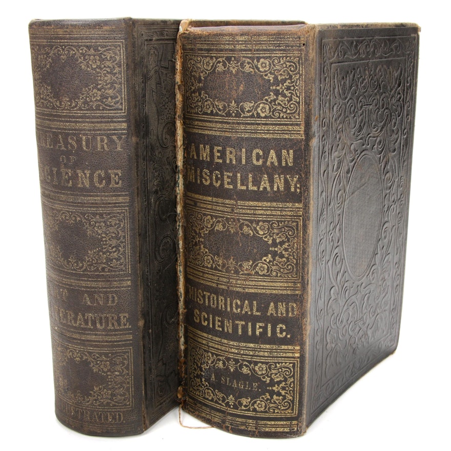 "Treasury of Science" and "American Miscellany" Compendia, Mid-19th Century