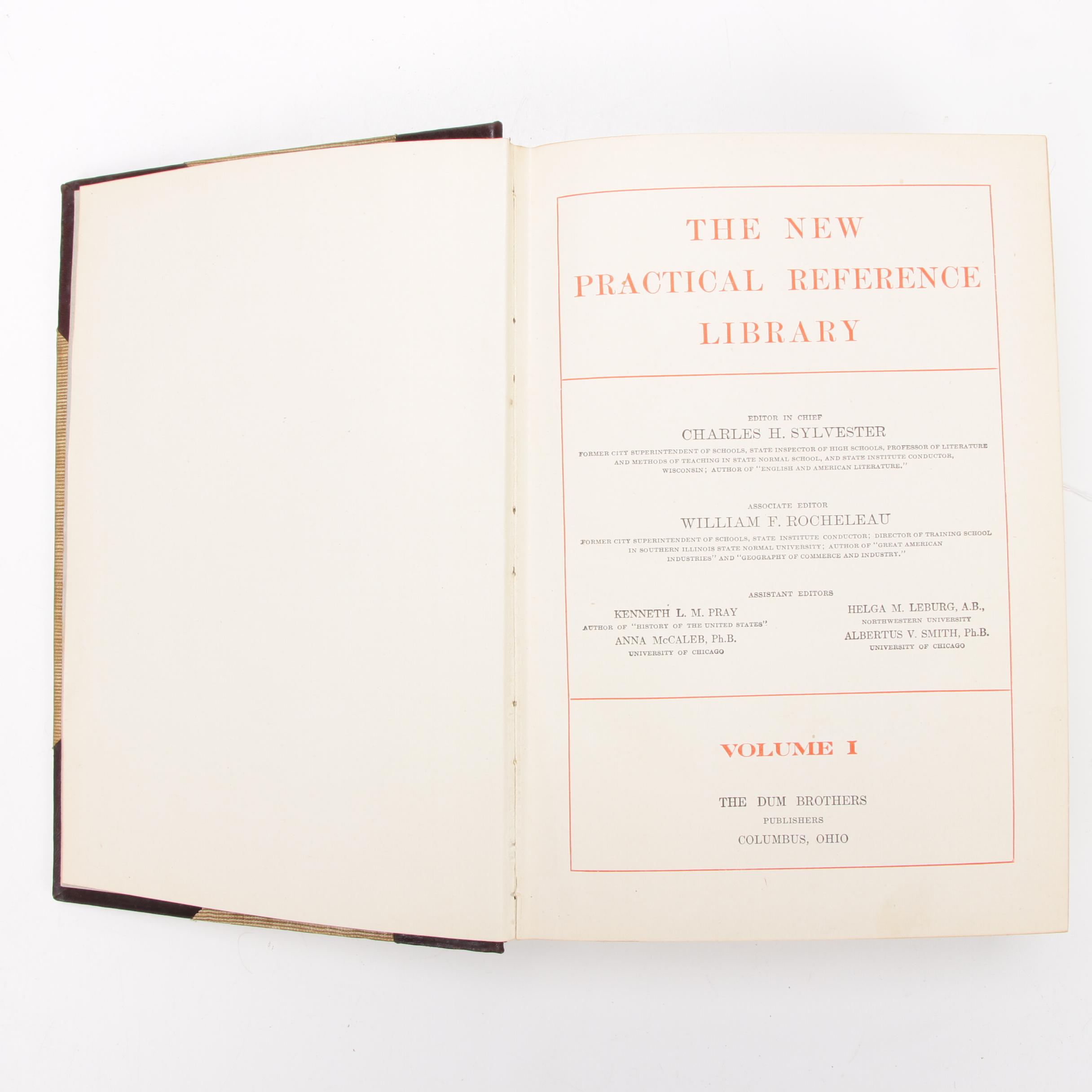 "The New Teachers' and Pupils' Encyclopedia" and Other Reference Books