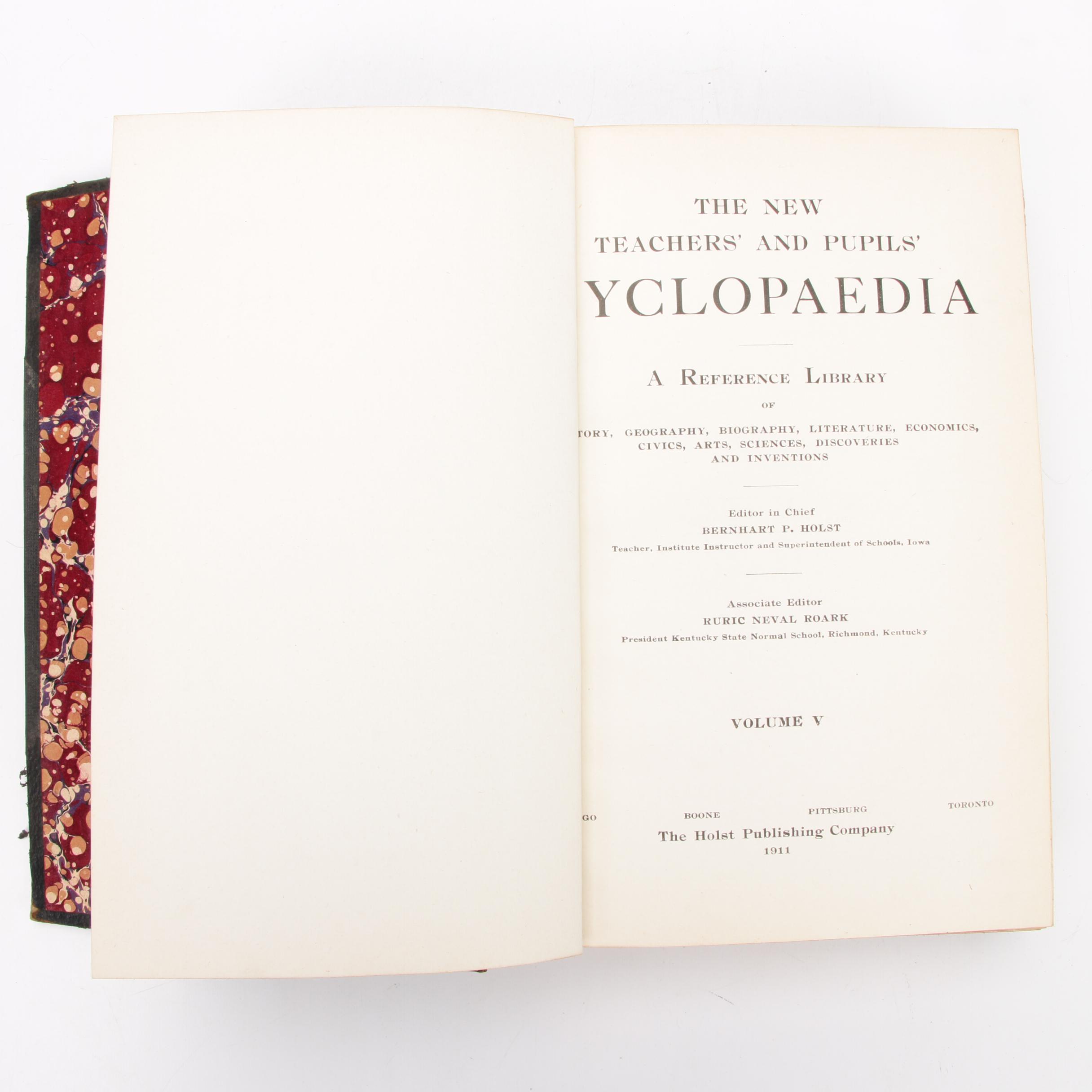 "The New Teachers' and Pupils' Encyclopedia" and Other Reference Books