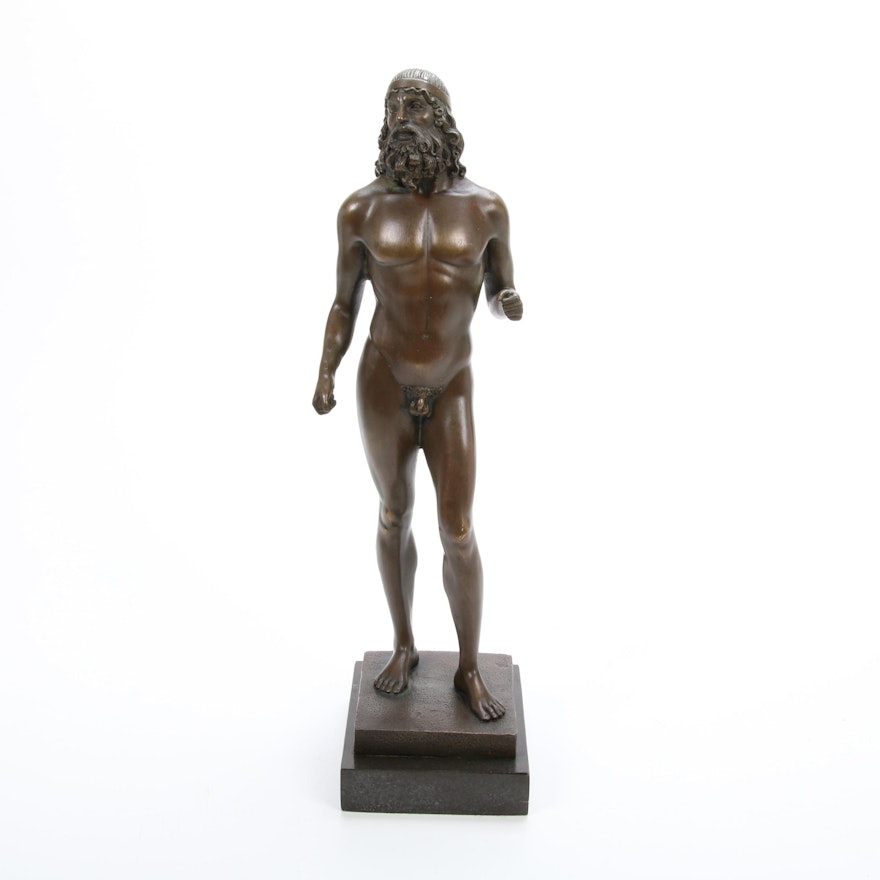 Bronze Replica after Greek Riace Warrior