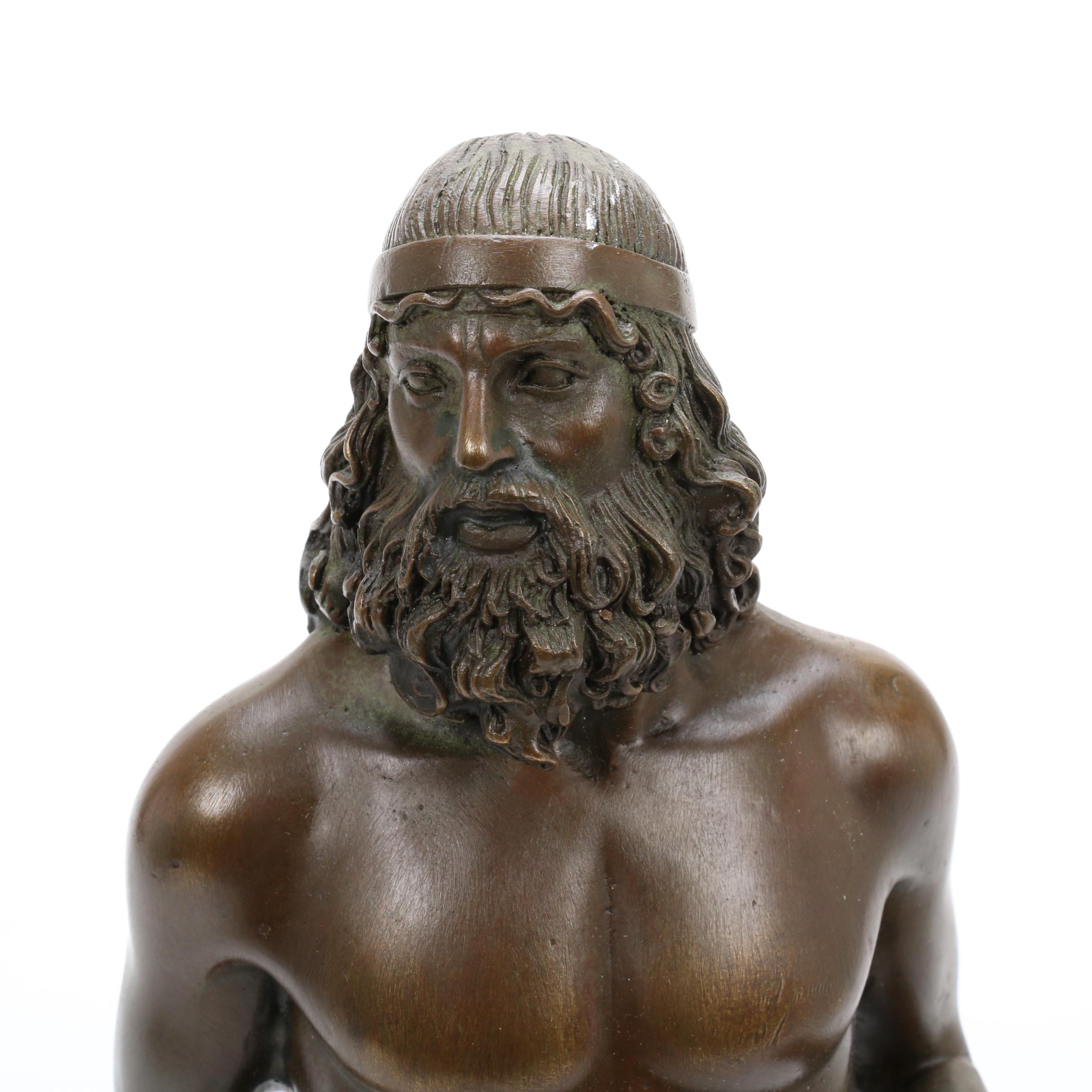 Bronze Replica after Greek Riace Warrior