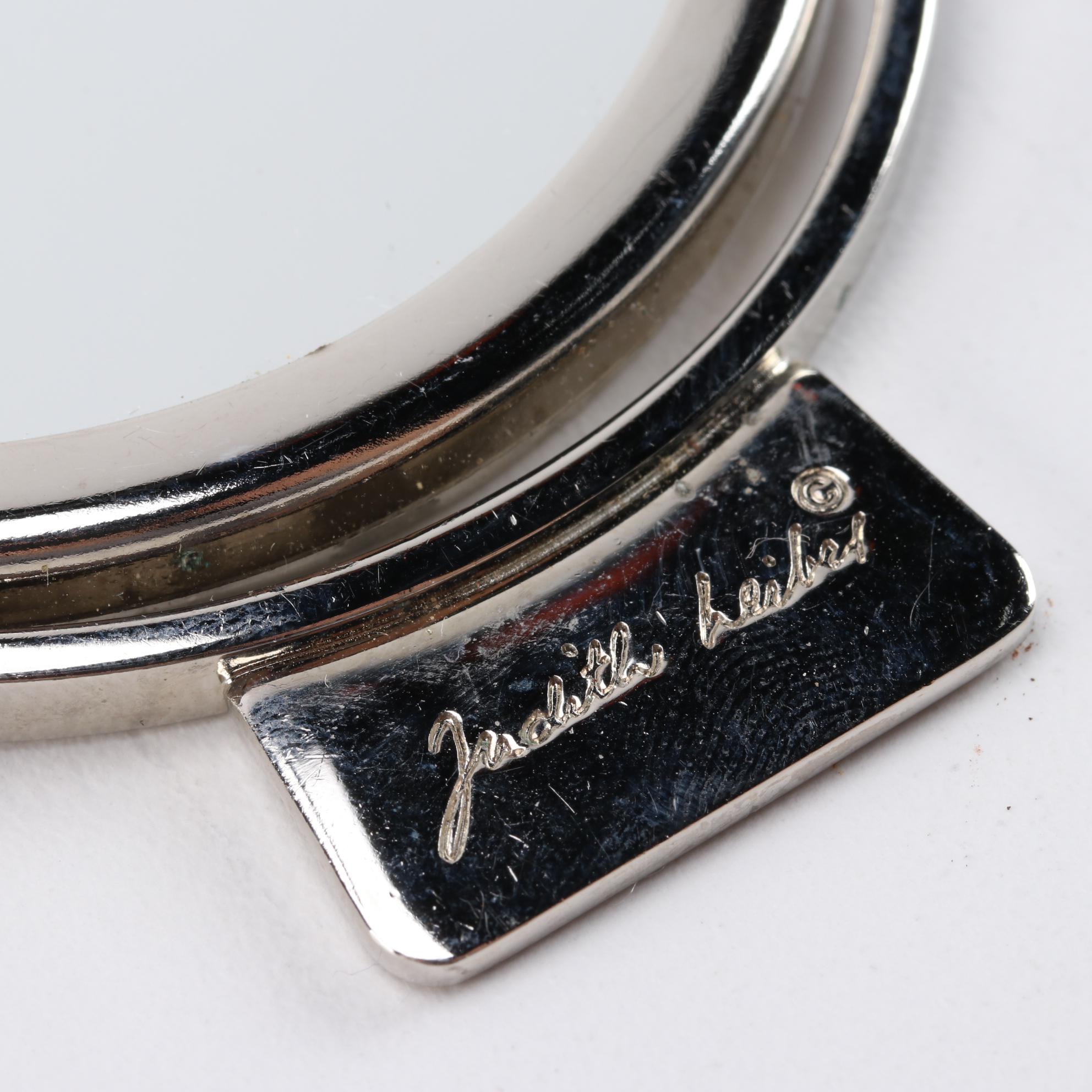 Judith Leiber Crystal Minaudière Evening Bag with Accessories