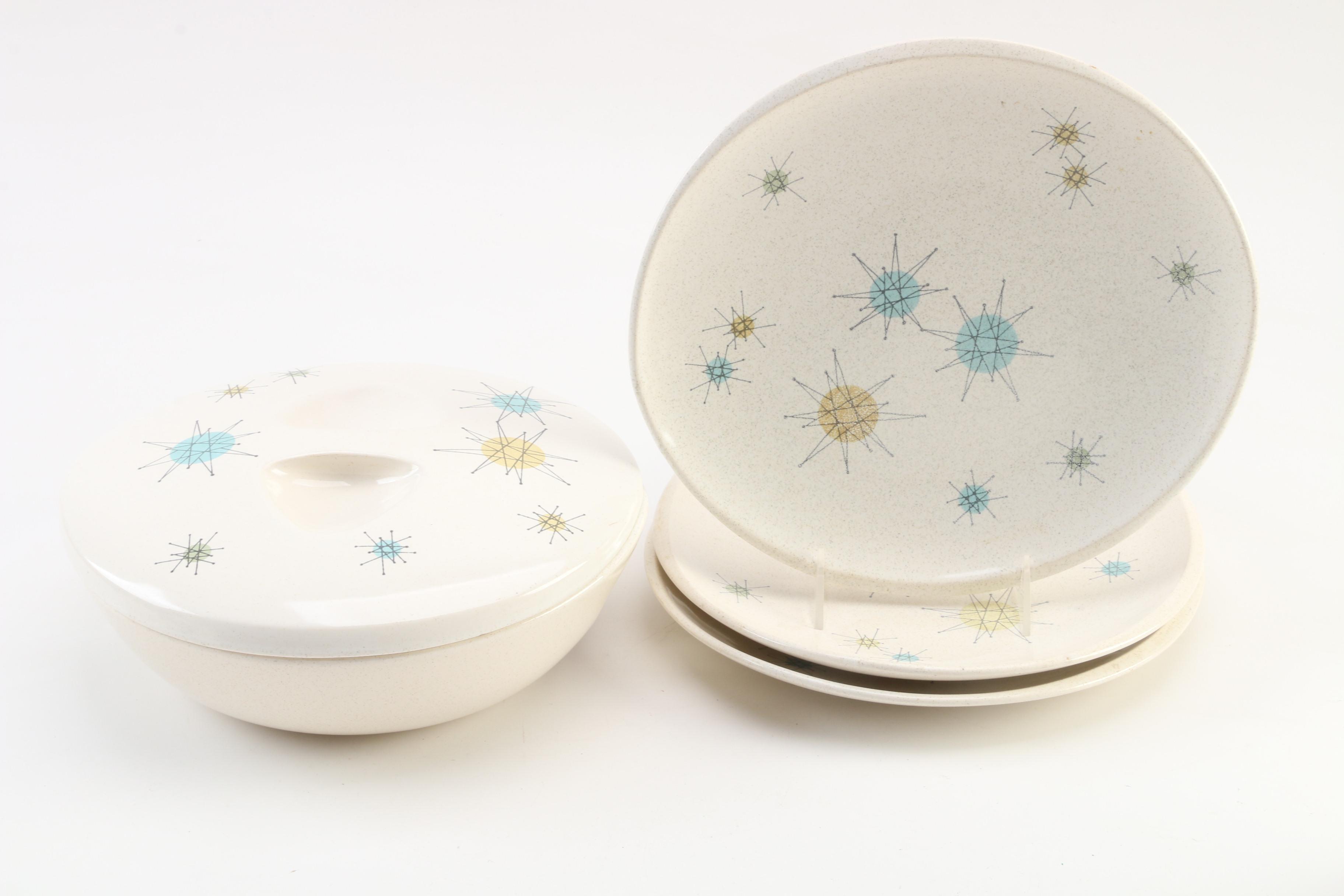 Franciscan "Starburst" Earthenware Dinnerware, 1954–1966
