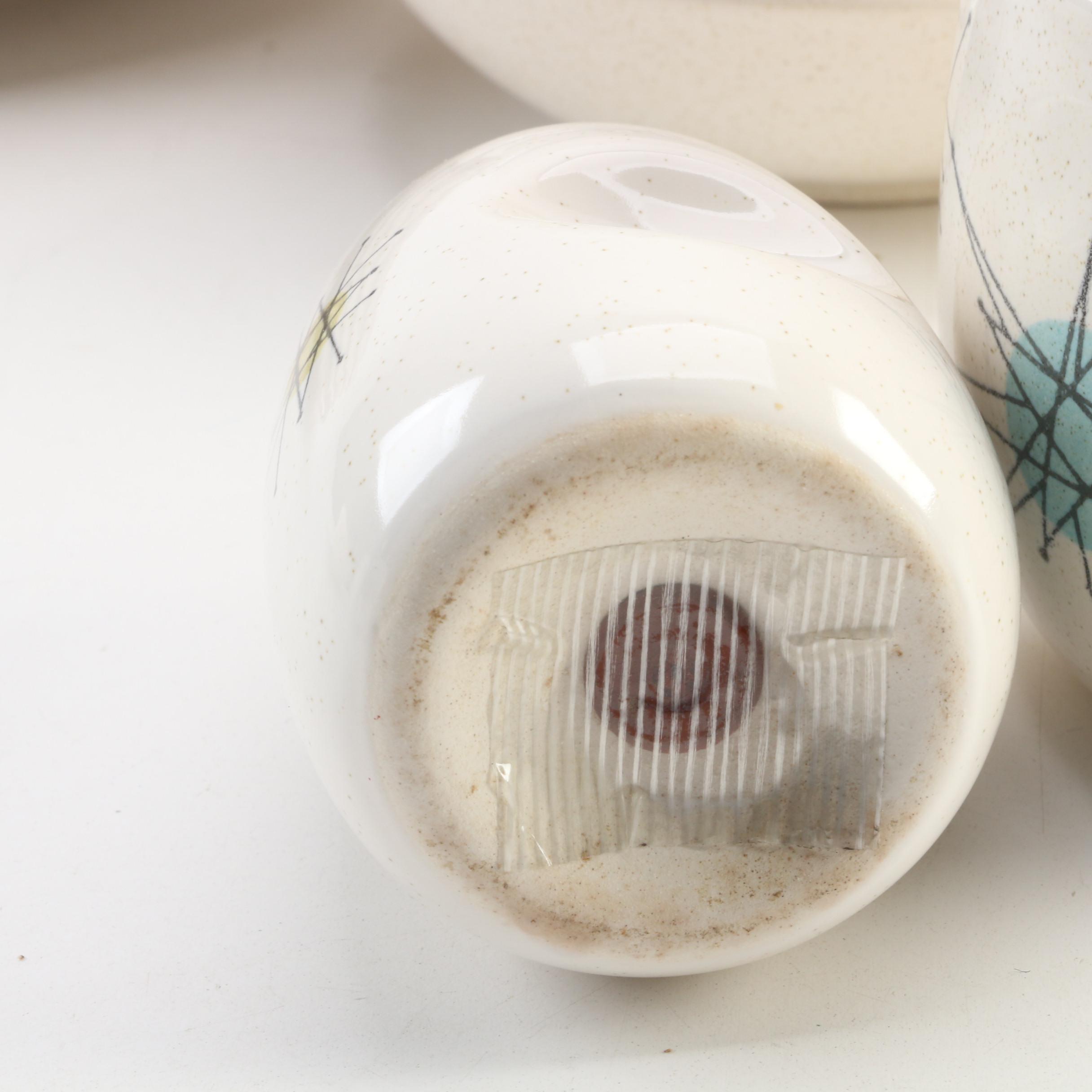 Franciscan "Starburst" Earthenware Dinnerware, 1954–1966