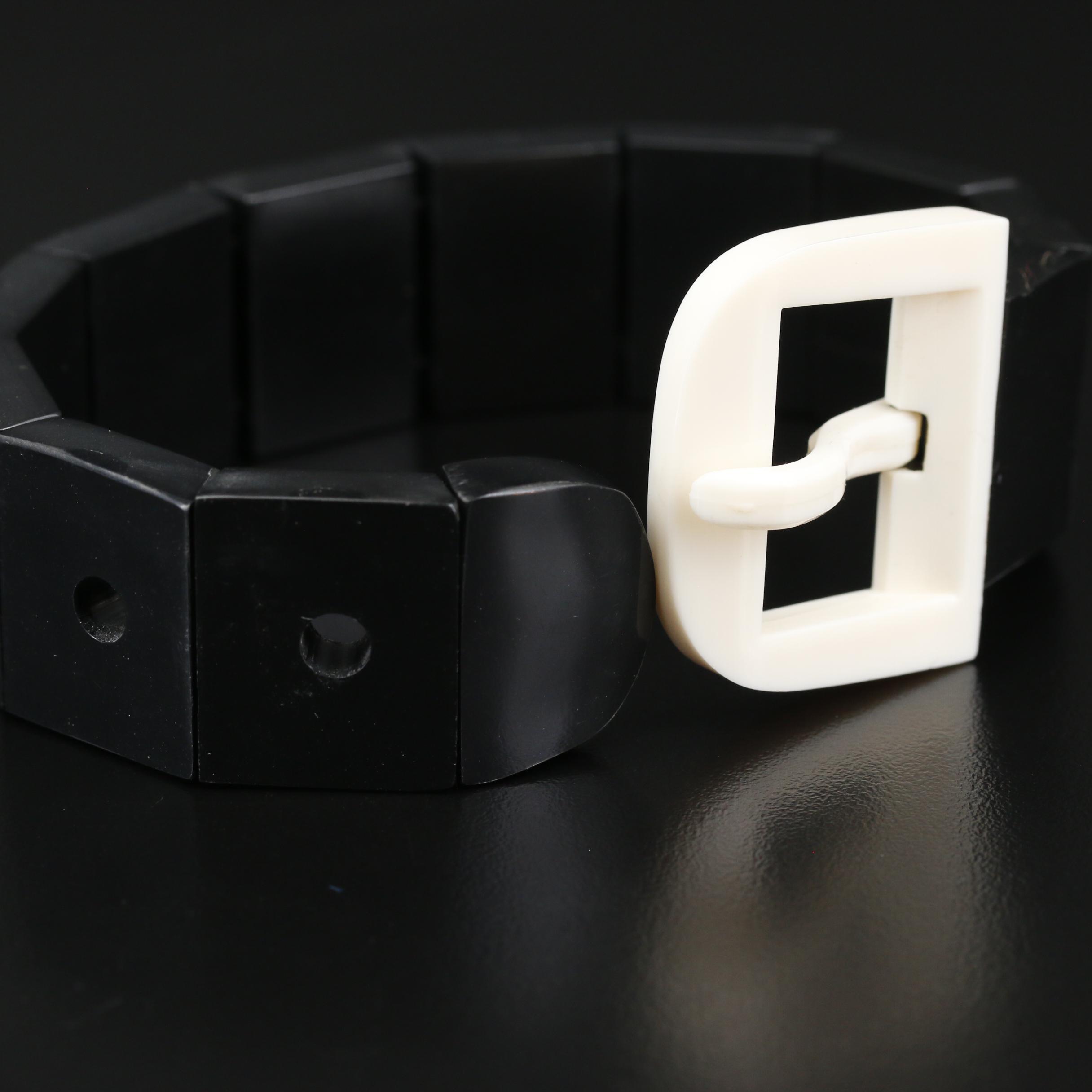 Collection of Bracelets Featuring Marc Jacobs Belt Buckle Bracelet