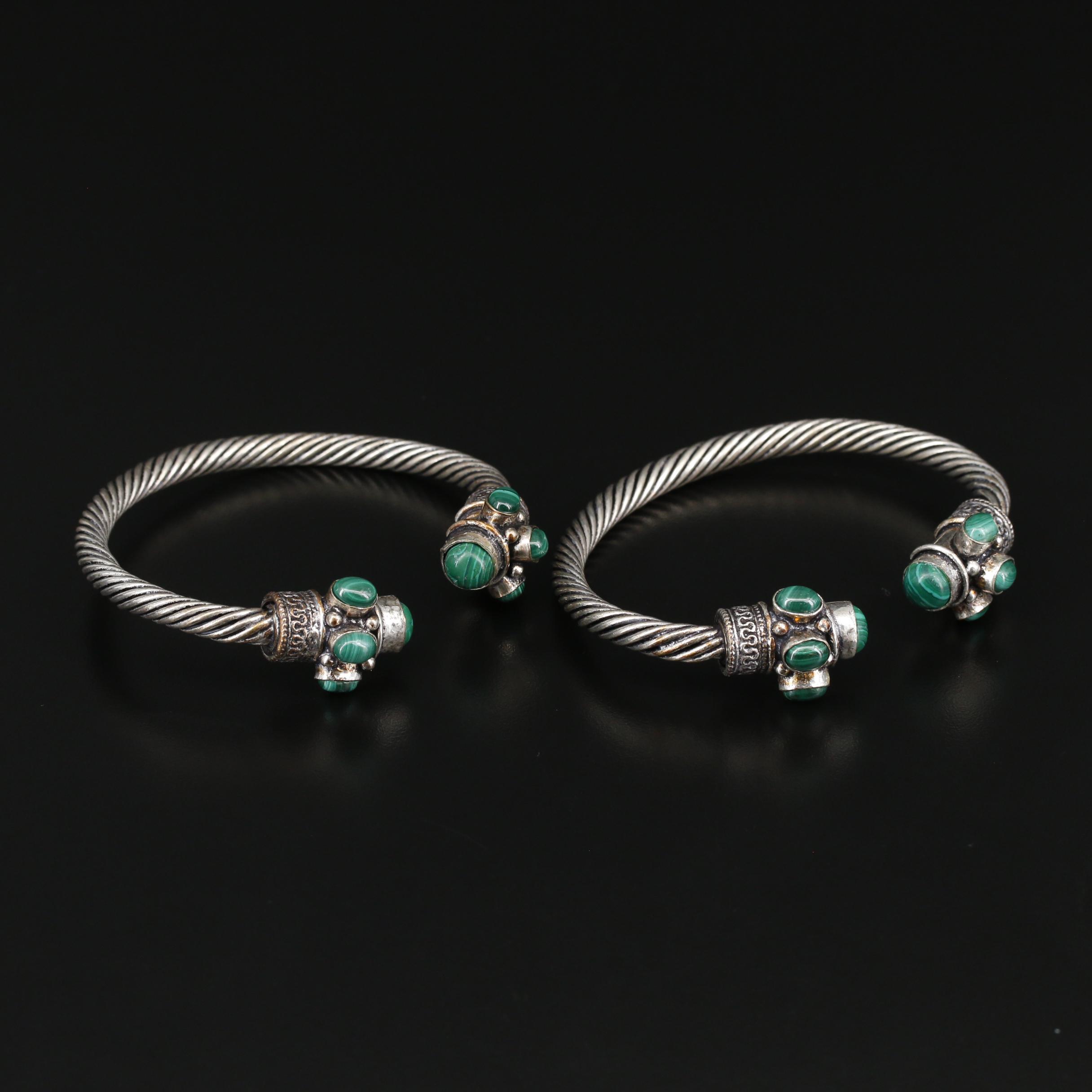 Collection of Bracelets Featuring Marc Jacobs Belt Buckle Bracelet