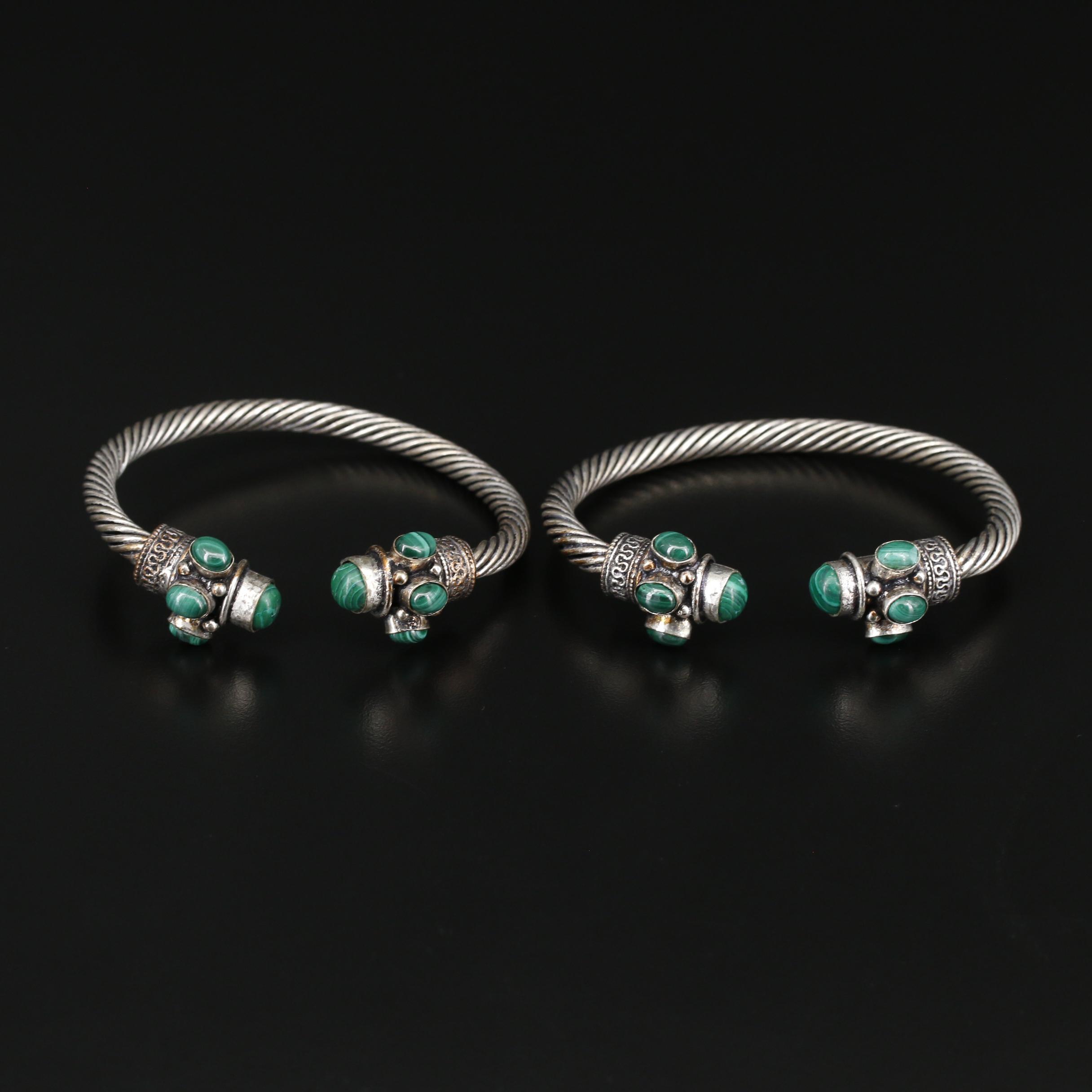 Collection of Bracelets Featuring Marc Jacobs Belt Buckle Bracelet