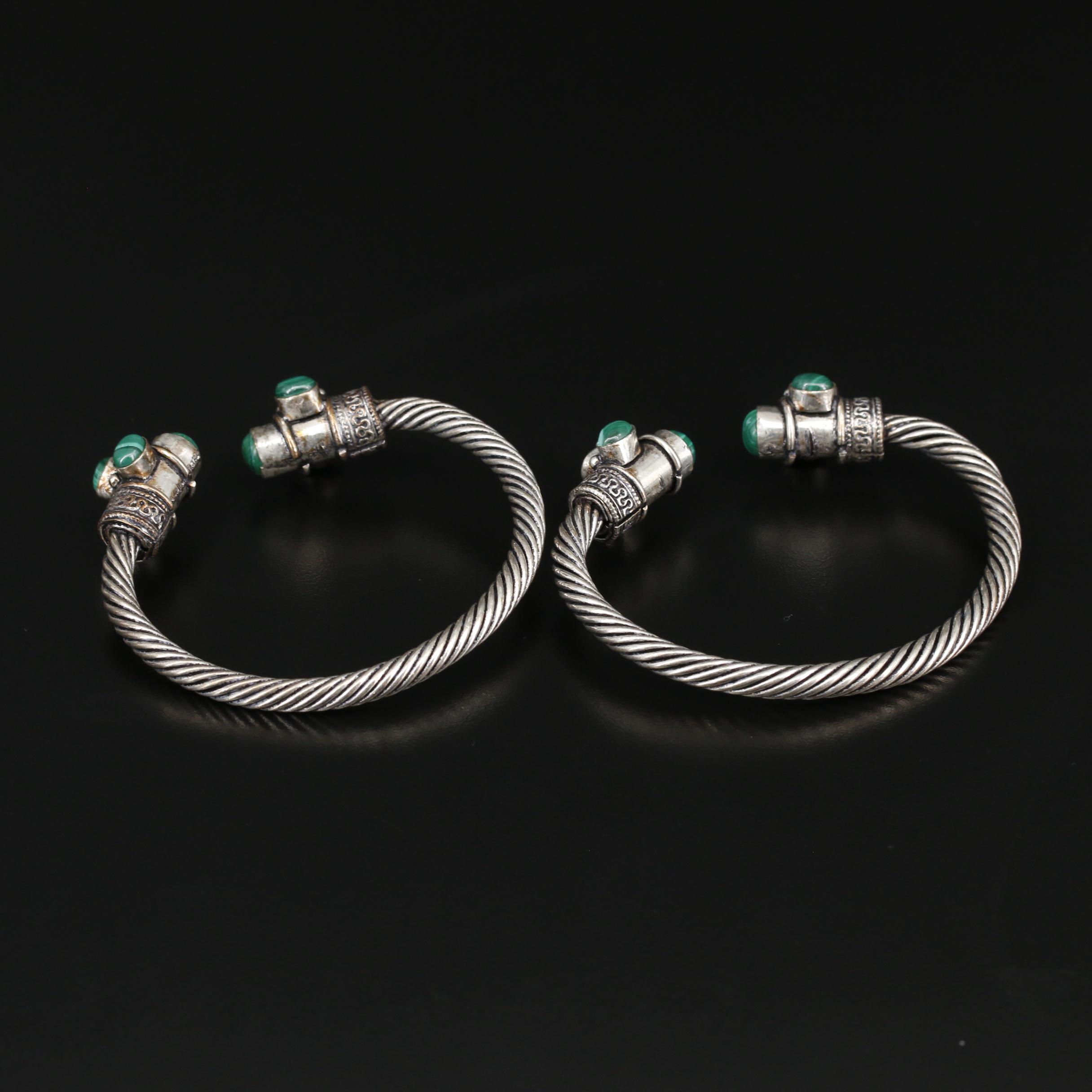 Collection of Bracelets Featuring Marc Jacobs Belt Buckle Bracelet