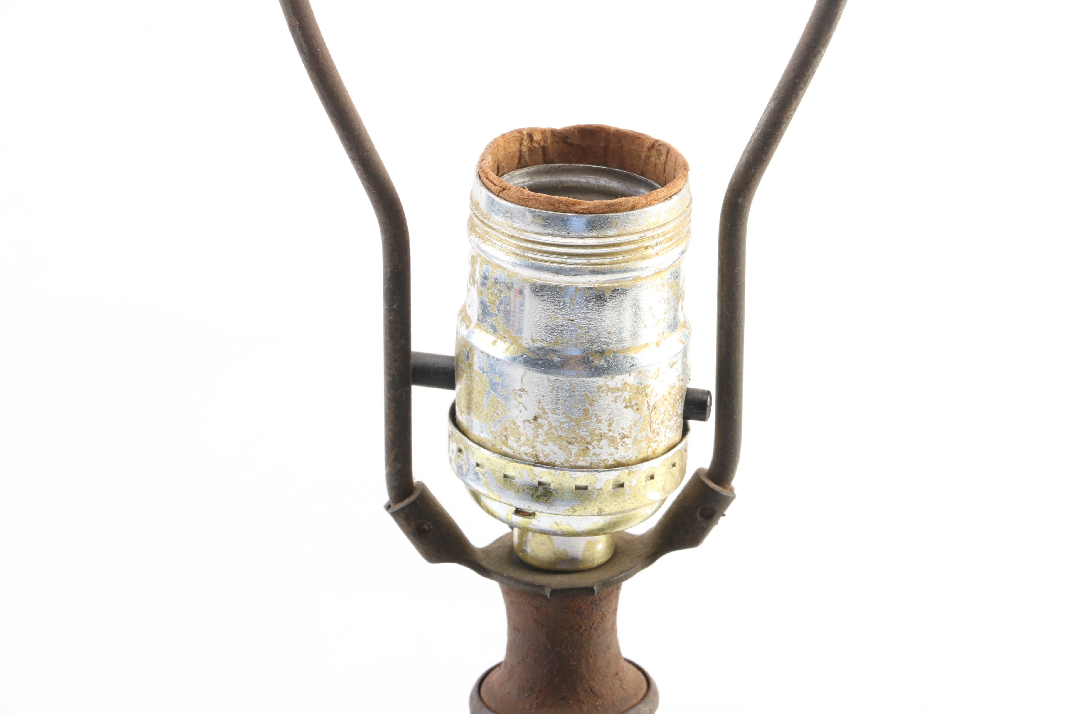 Vintage Figural Ceramic Horse Table Lamp