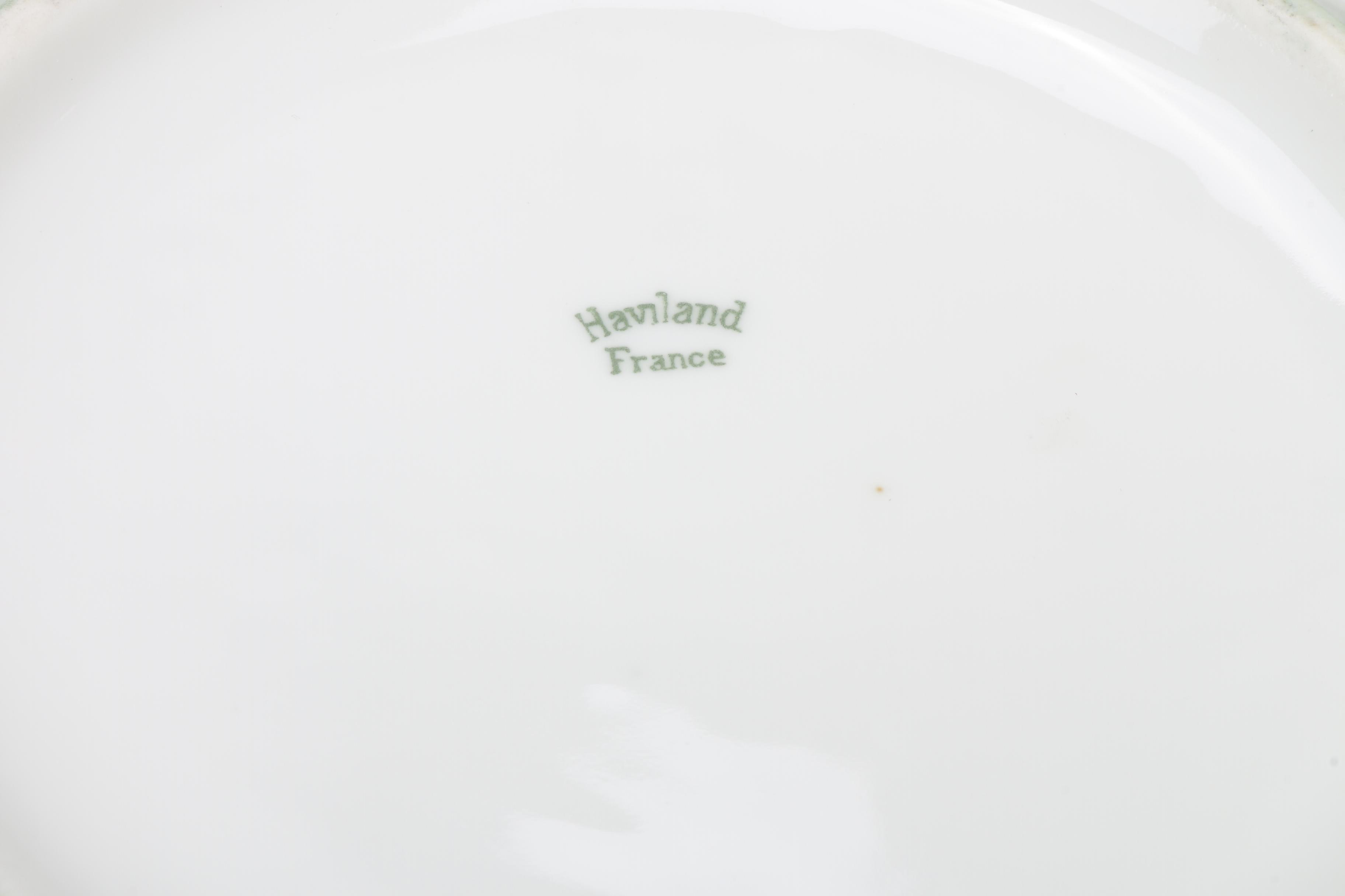 Haviland and other Hand-Painted Porcelain Accessories, Early-Mid 20th Century