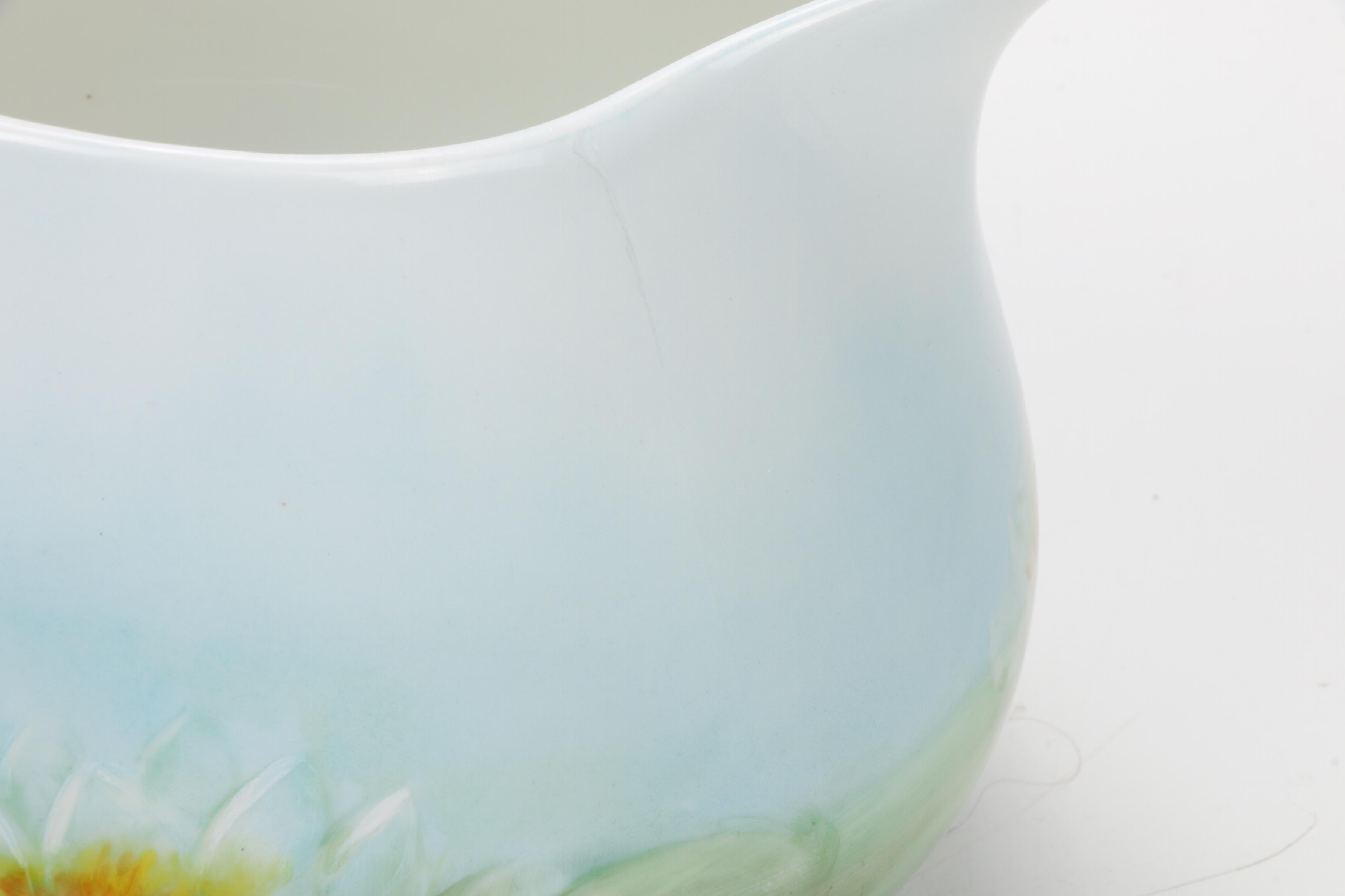 Haviland and other Hand-Painted Porcelain Accessories, Early-Mid 20th Century