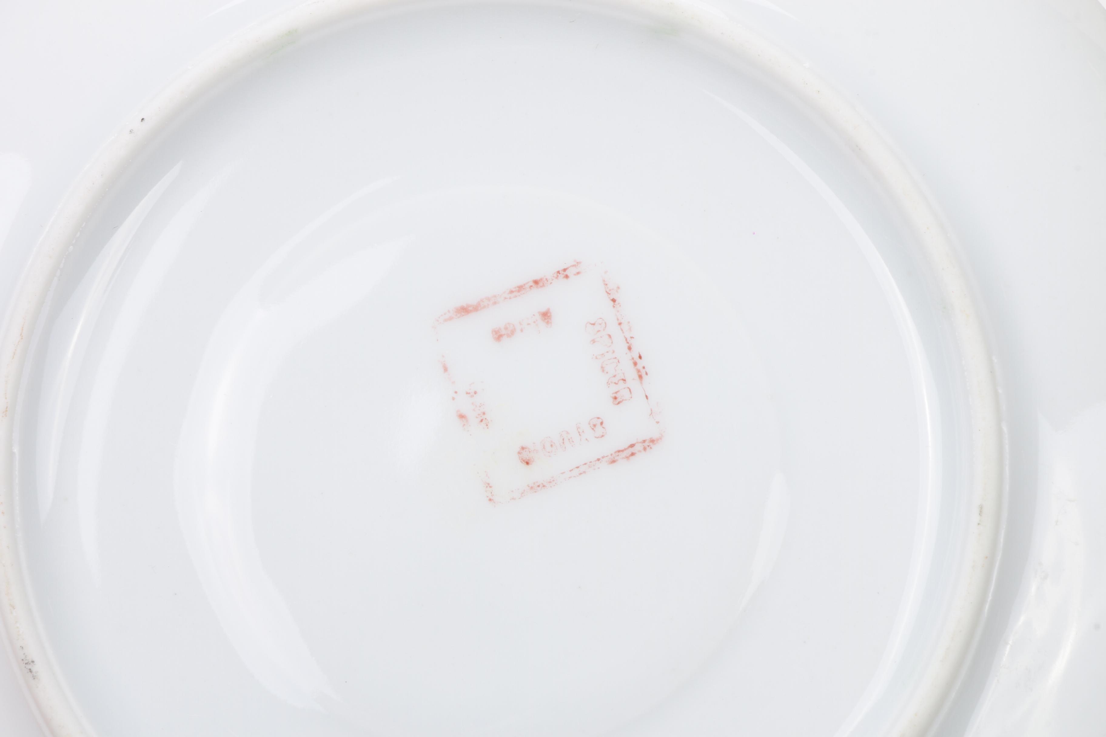 Haviland and other Hand-Painted Porcelain Accessories, Early-Mid 20th Century