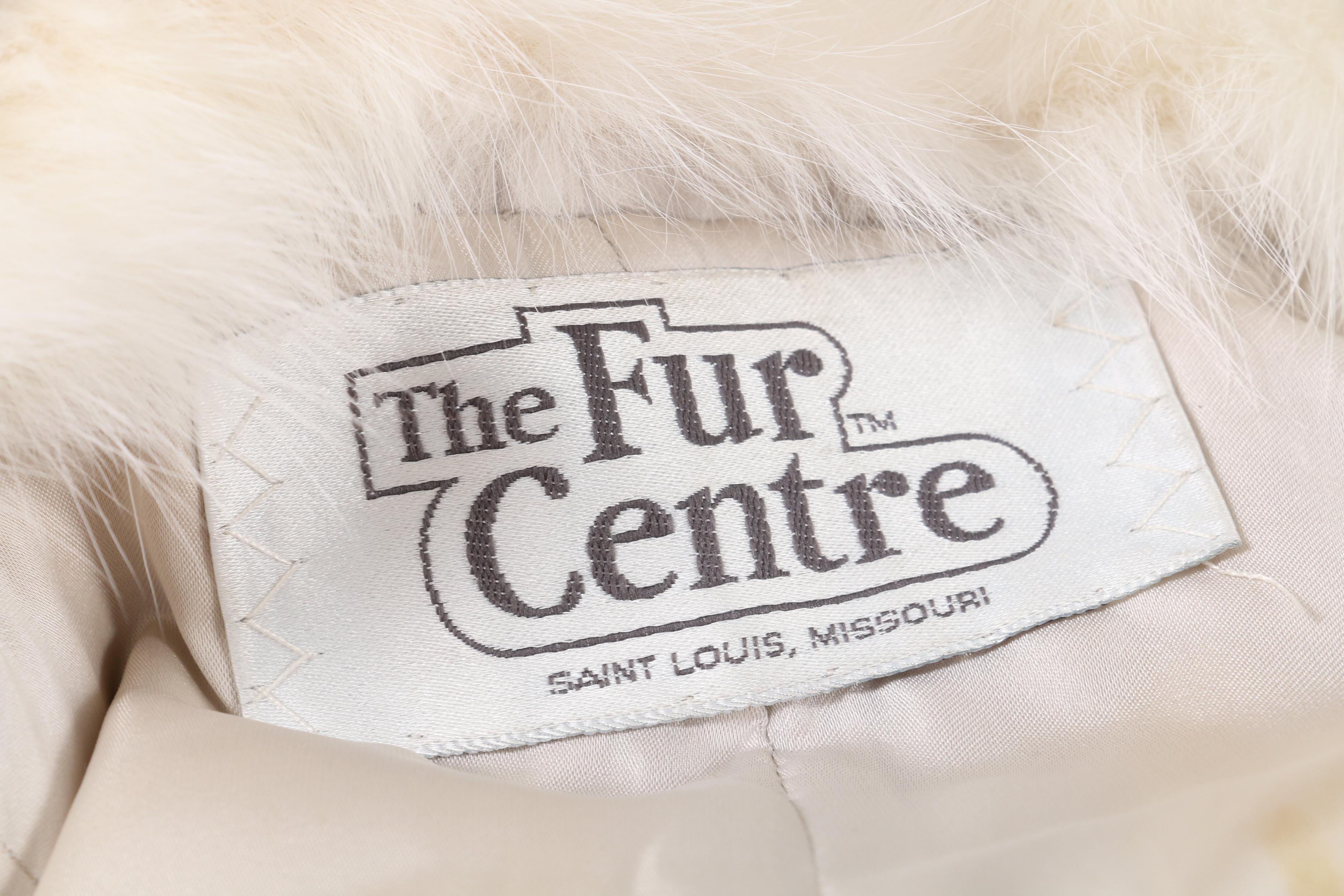 Platinum and Arctic Fox Fur Coat by The Fur Centre