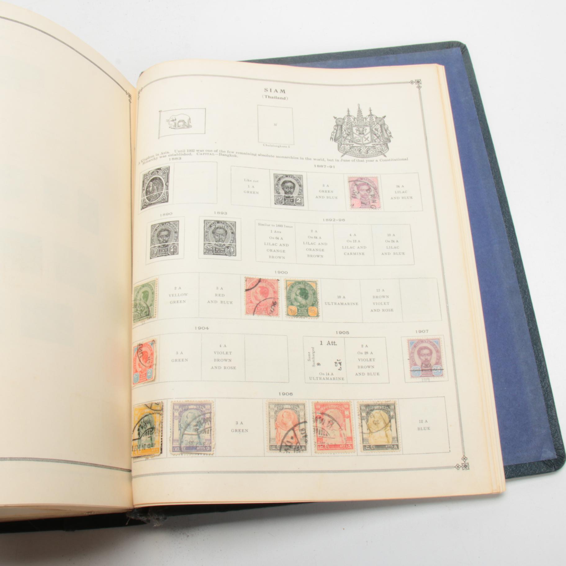 Scott's International Stamp Album, Late 19th to Early 20th Century