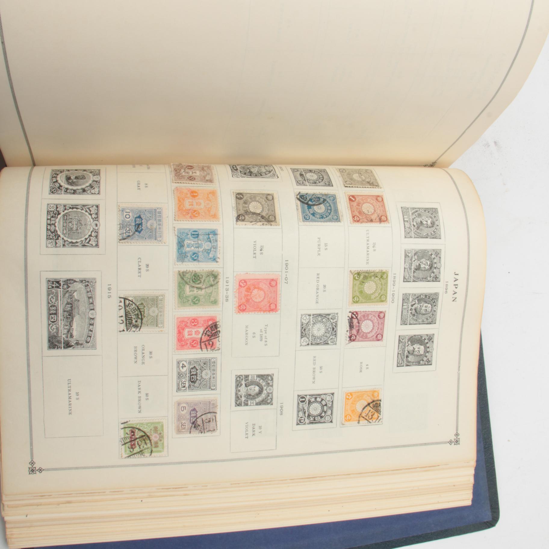 Scott's International Stamp Album, Late 19th to Early 20th Century