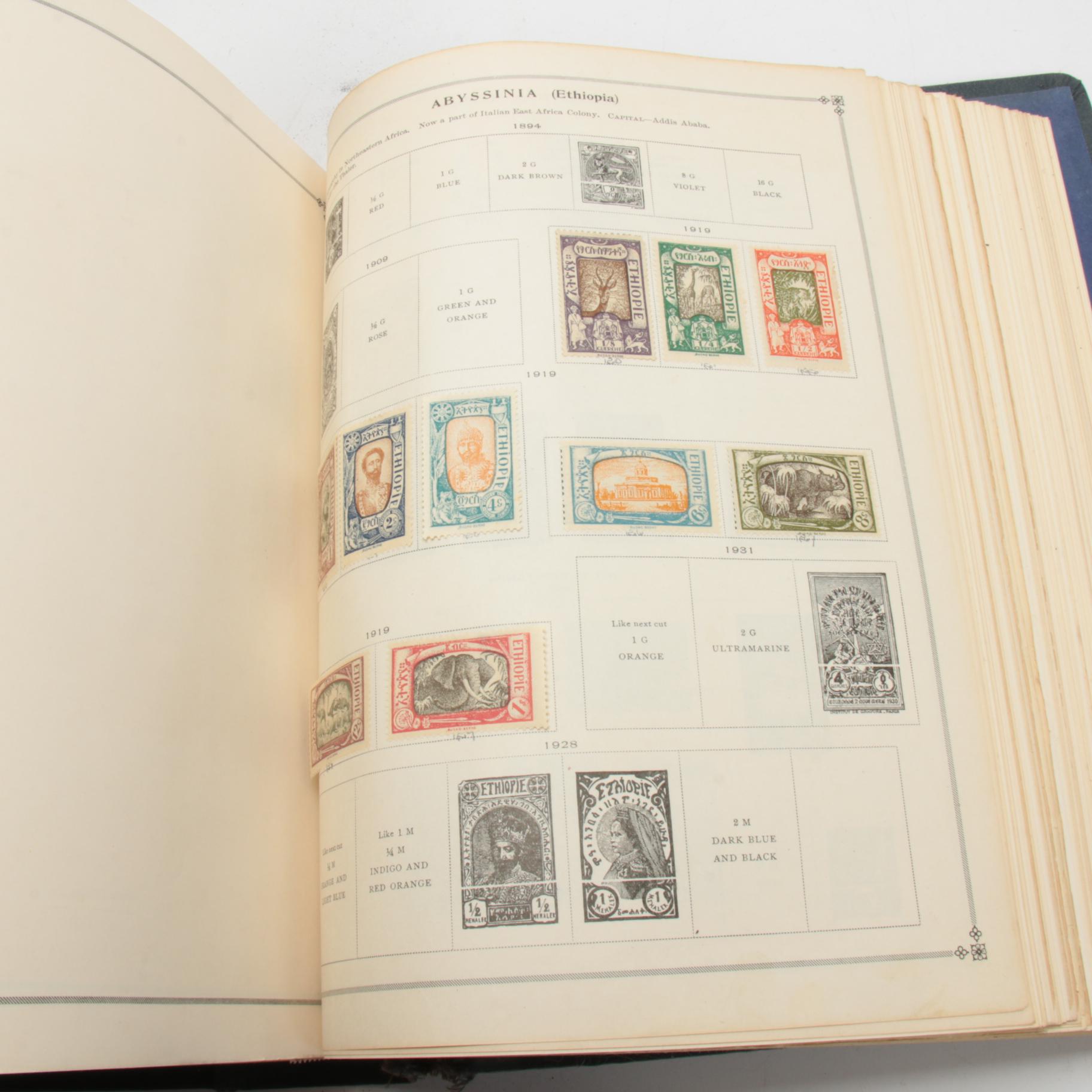 Scott's International Stamp Album, Late 19th to Early 20th Century