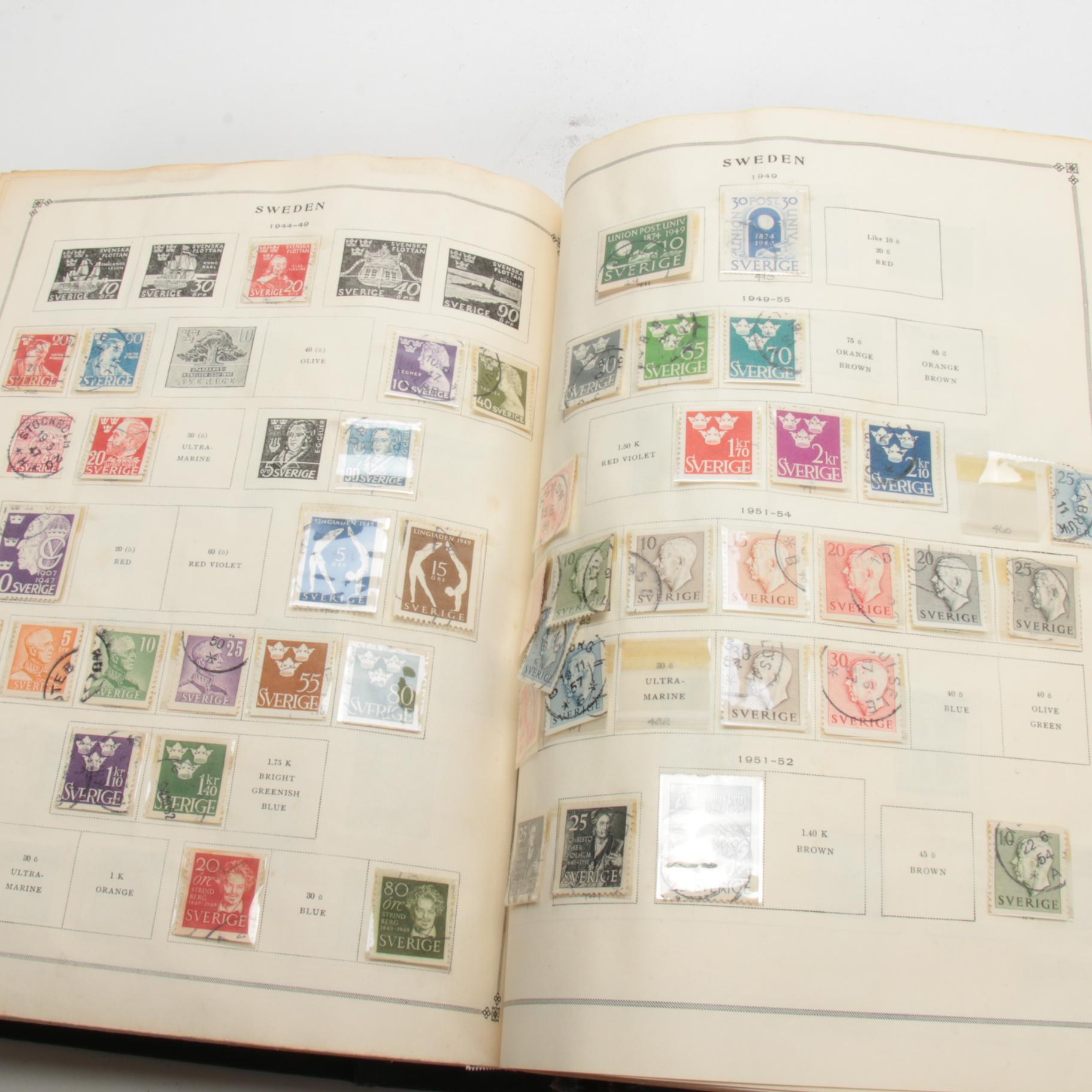 Scott's International Stamp Album, Late 19th to Early 20th Century