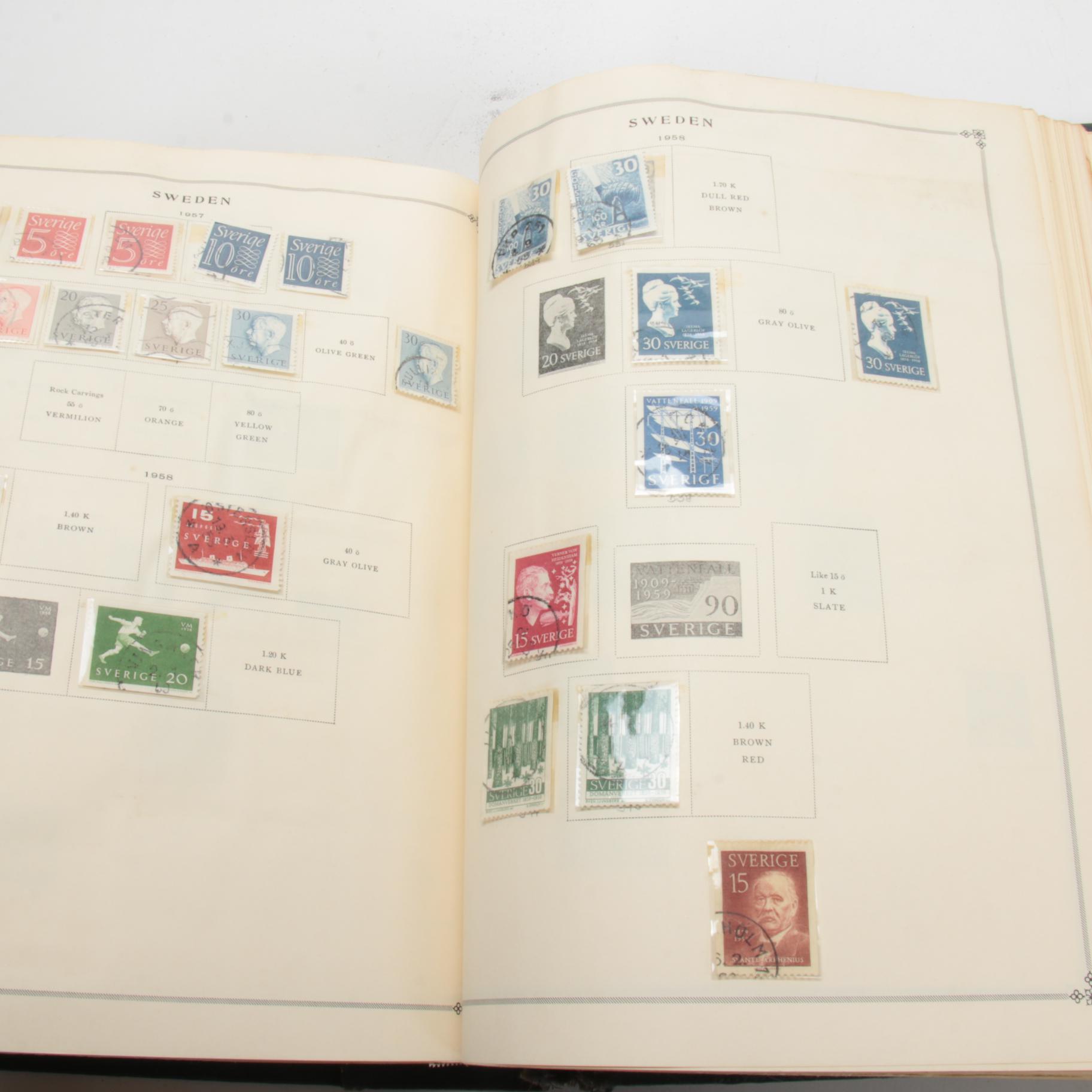 Scott's International Stamp Album, Late 19th to Early 20th Century
