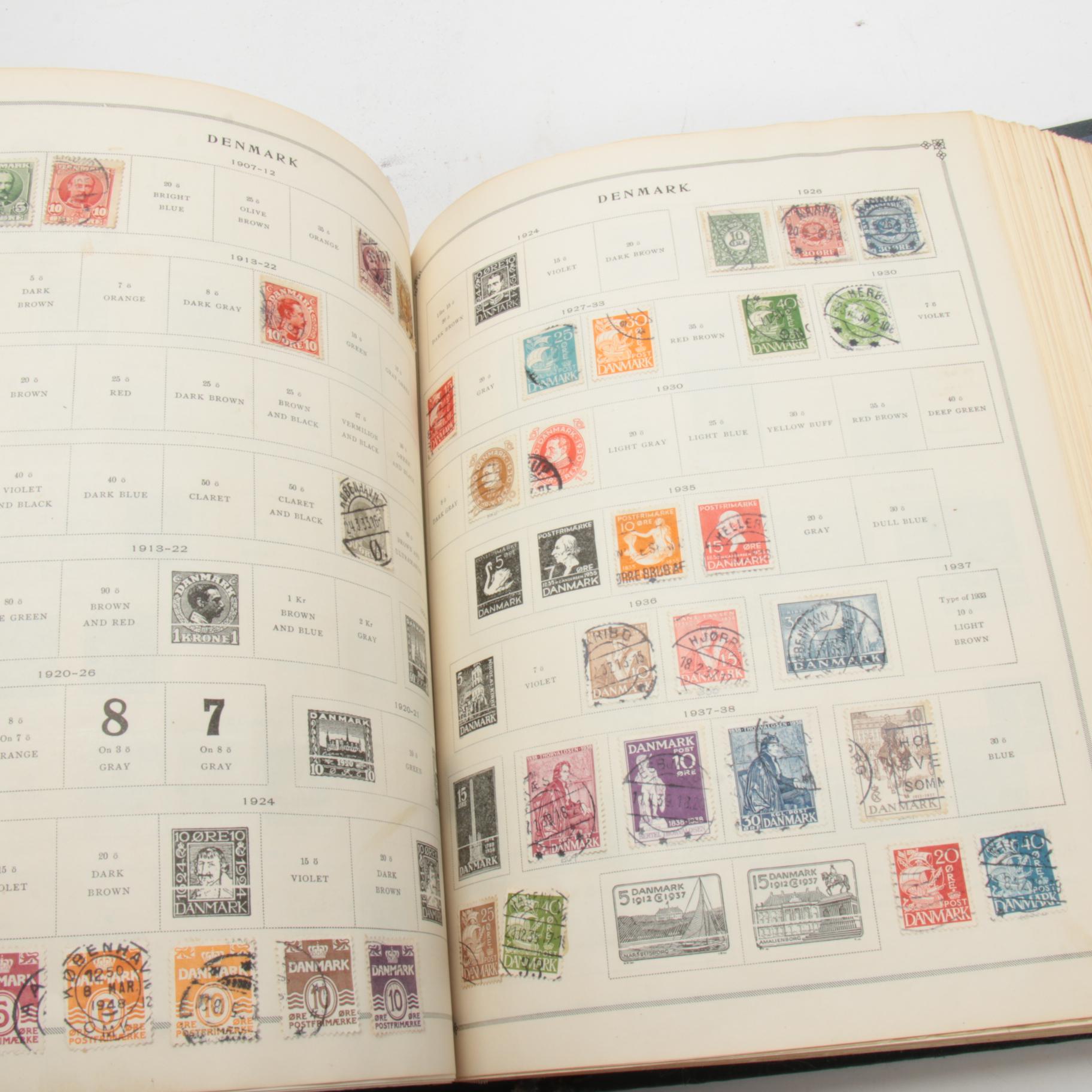 Scott's International Stamp Album, Late 19th to Early 20th Century