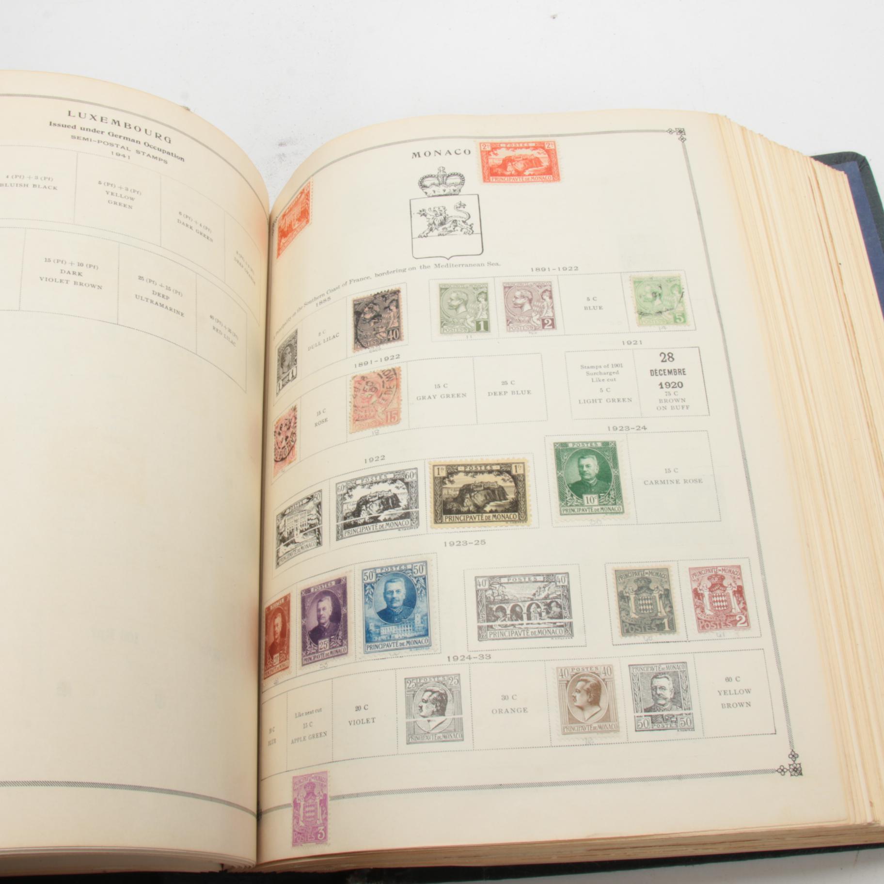 Scott's International Stamp Album, Late 19th to Early 20th Century