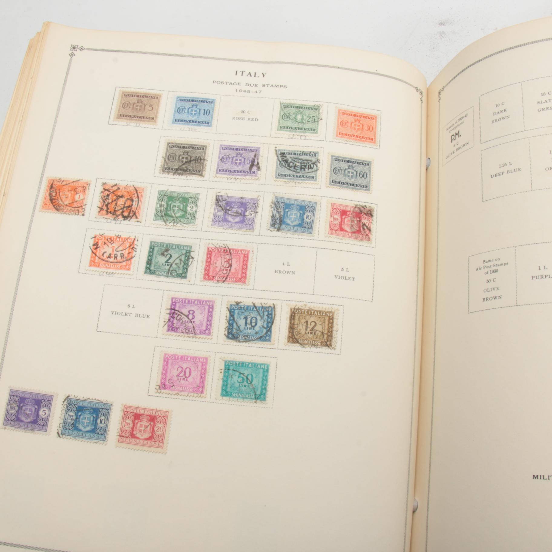 Scott's International Stamp Album, Late 19th to Early 20th Century