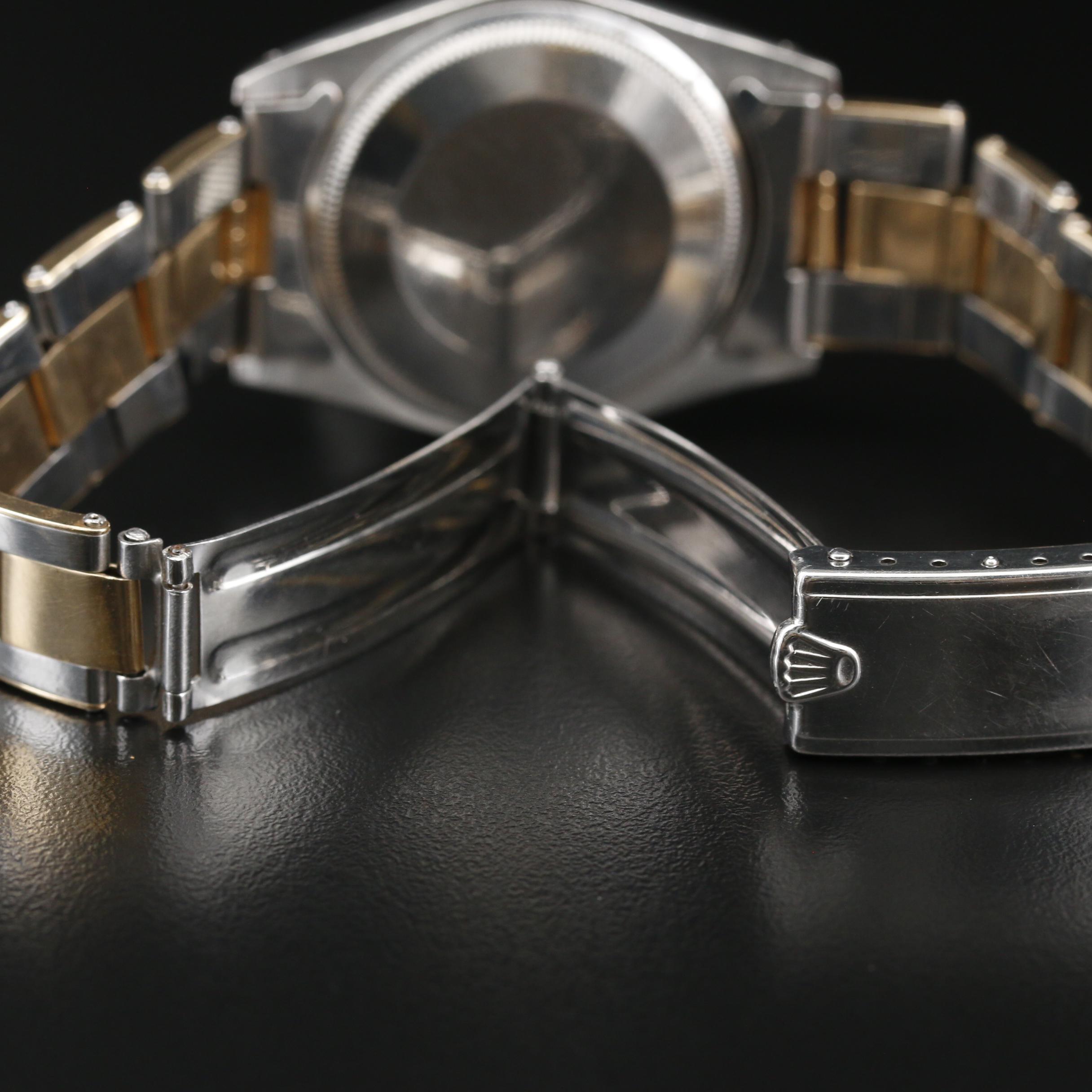 1976 Rolex Oyster Perpetual Date 14K and Stainless Steel Watch