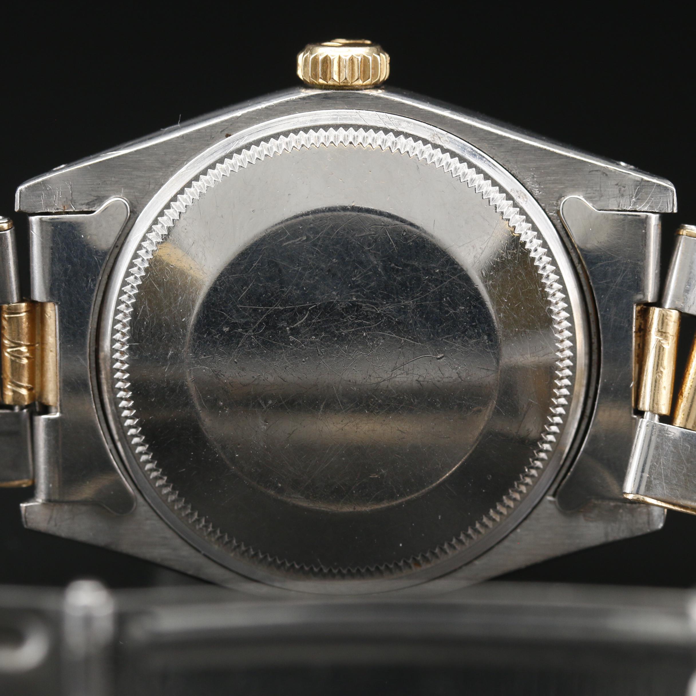 1976 Rolex Oyster Perpetual Date 14K and Stainless Steel Watch
