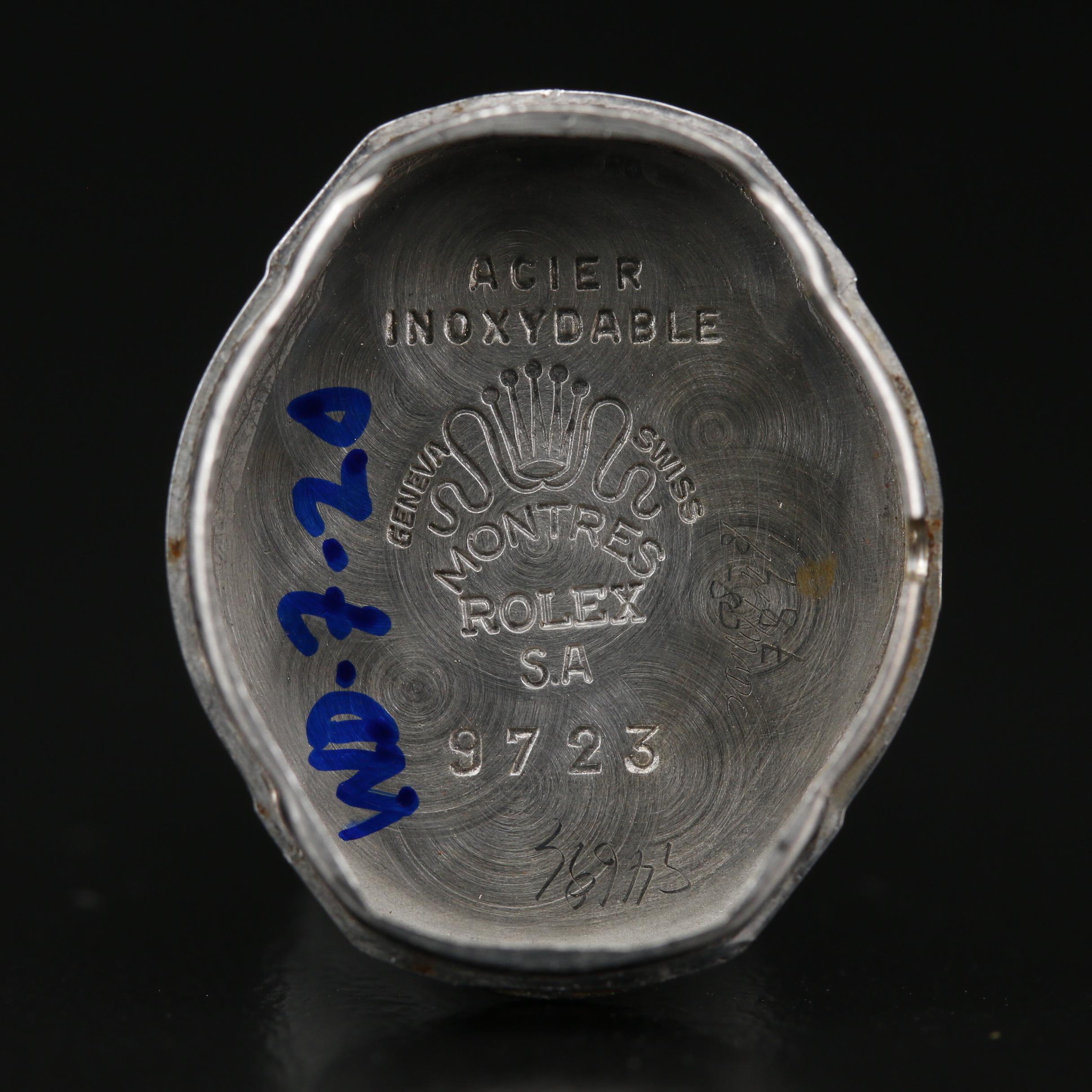 Rolex Stainless Steel Stem Wind Watch, Vintage