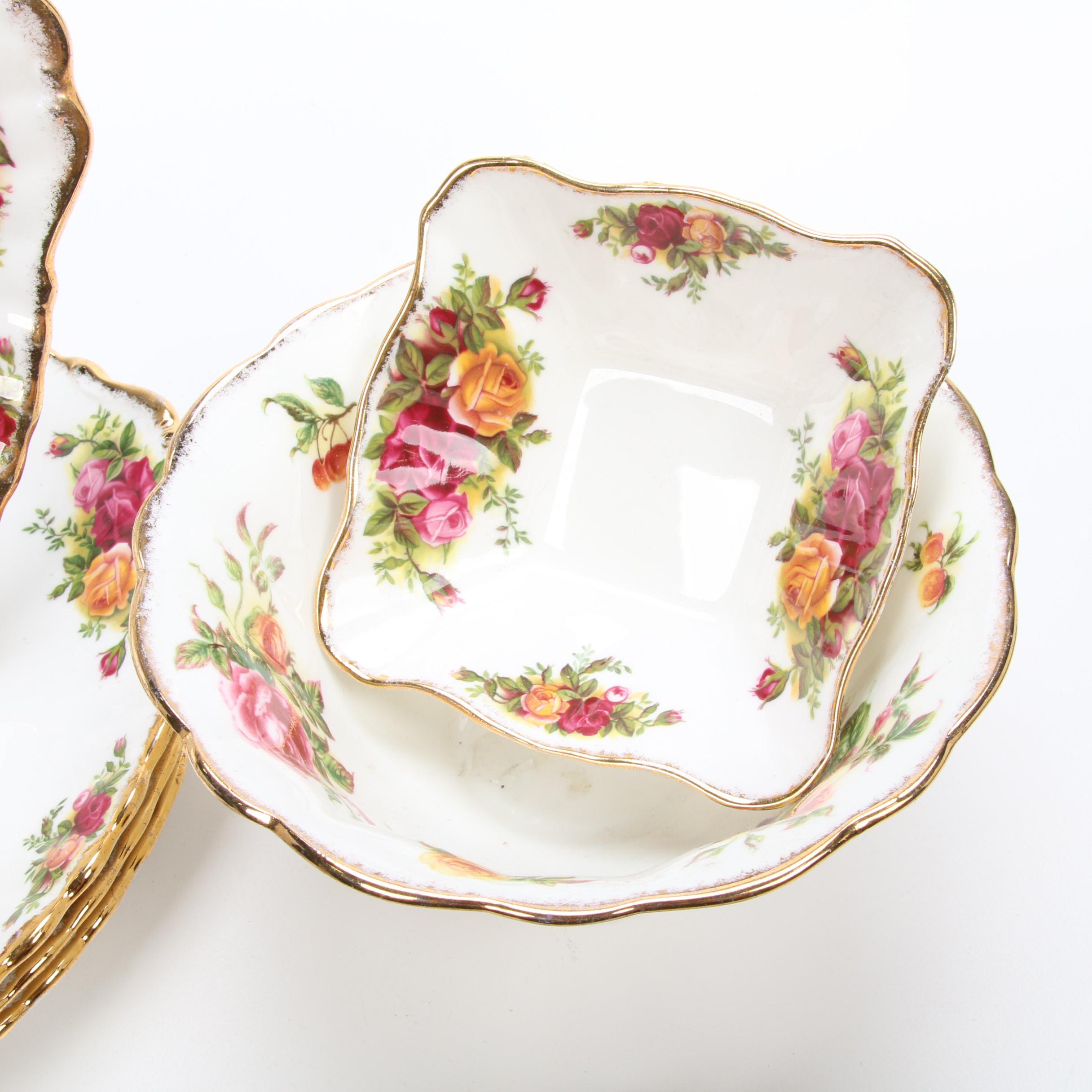 Royal Albert "Old Country Roses" Bone China Serveware