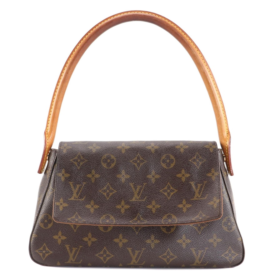 Louis Vuitton Mini Looping Shoulder Bag in Monogram Canvas