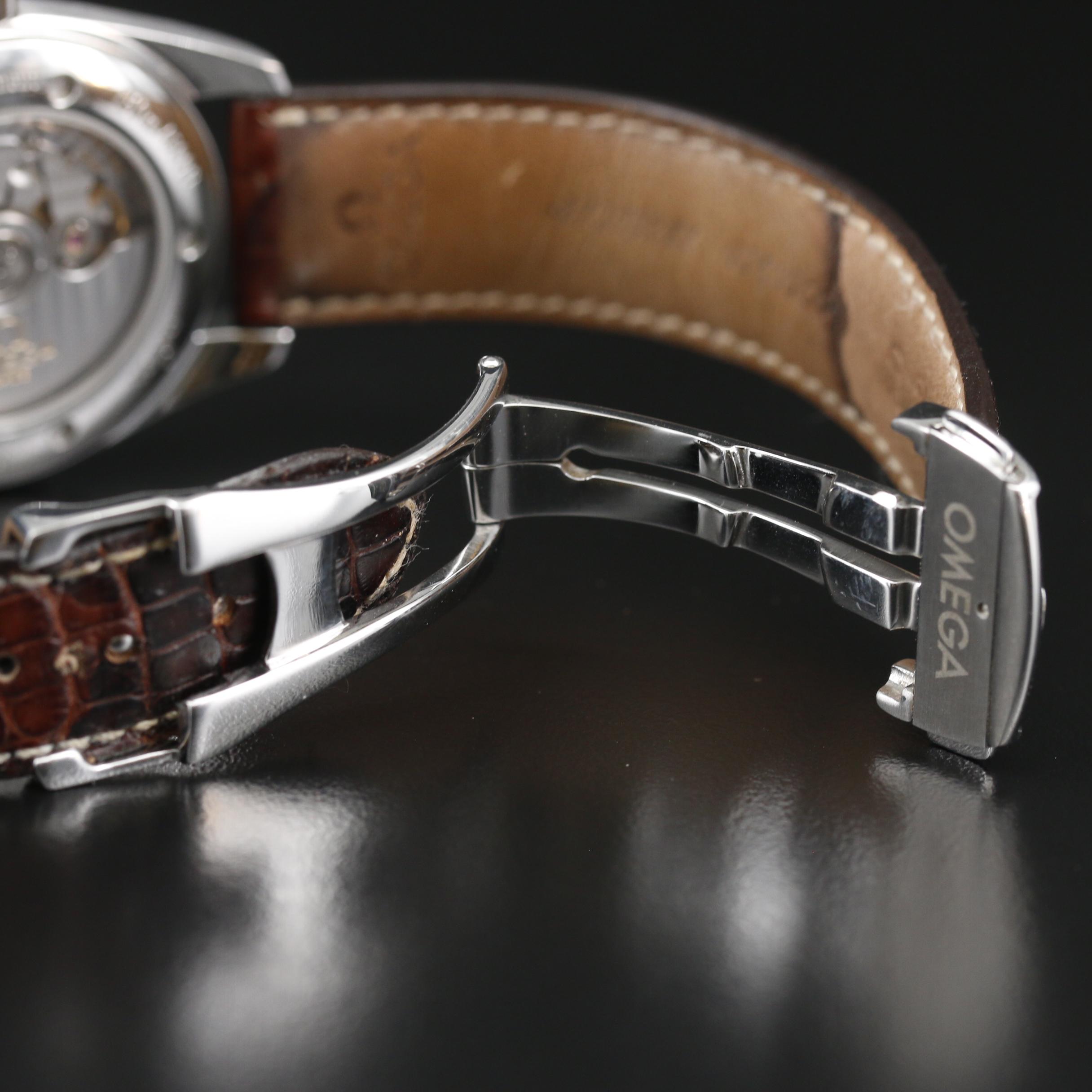 Omega Seamaster "Railmaster" Chronometer Stainless Steel Automatic Watch