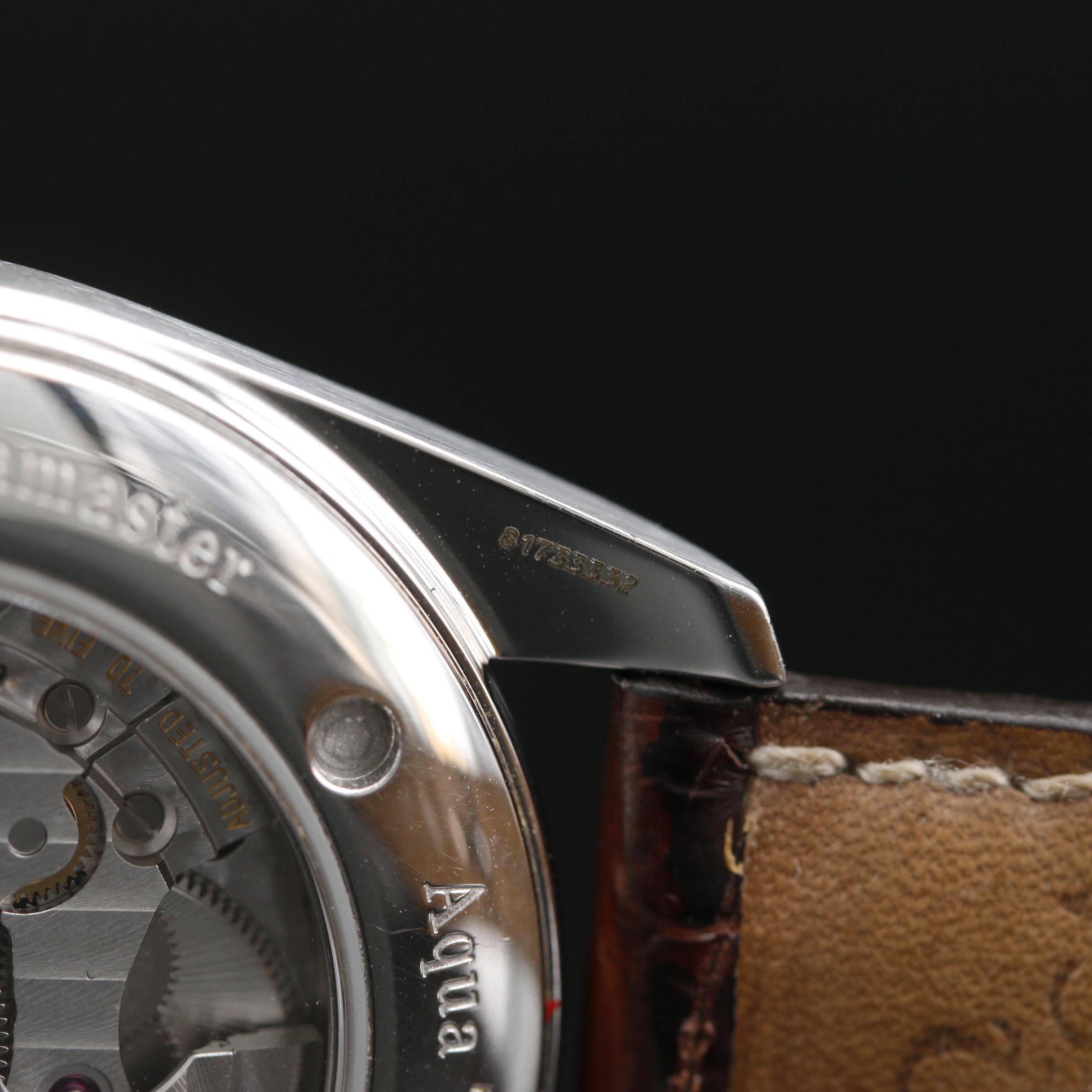 Omega Seamaster "Railmaster" Chronometer Stainless Steel Automatic Watch