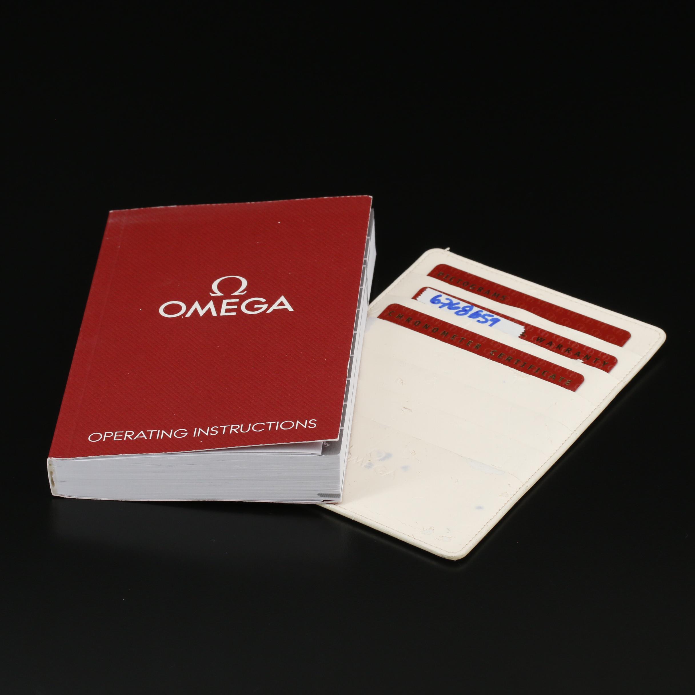 Omega Seamaster "Railmaster" Chronometer Stainless Steel Automatic Watch