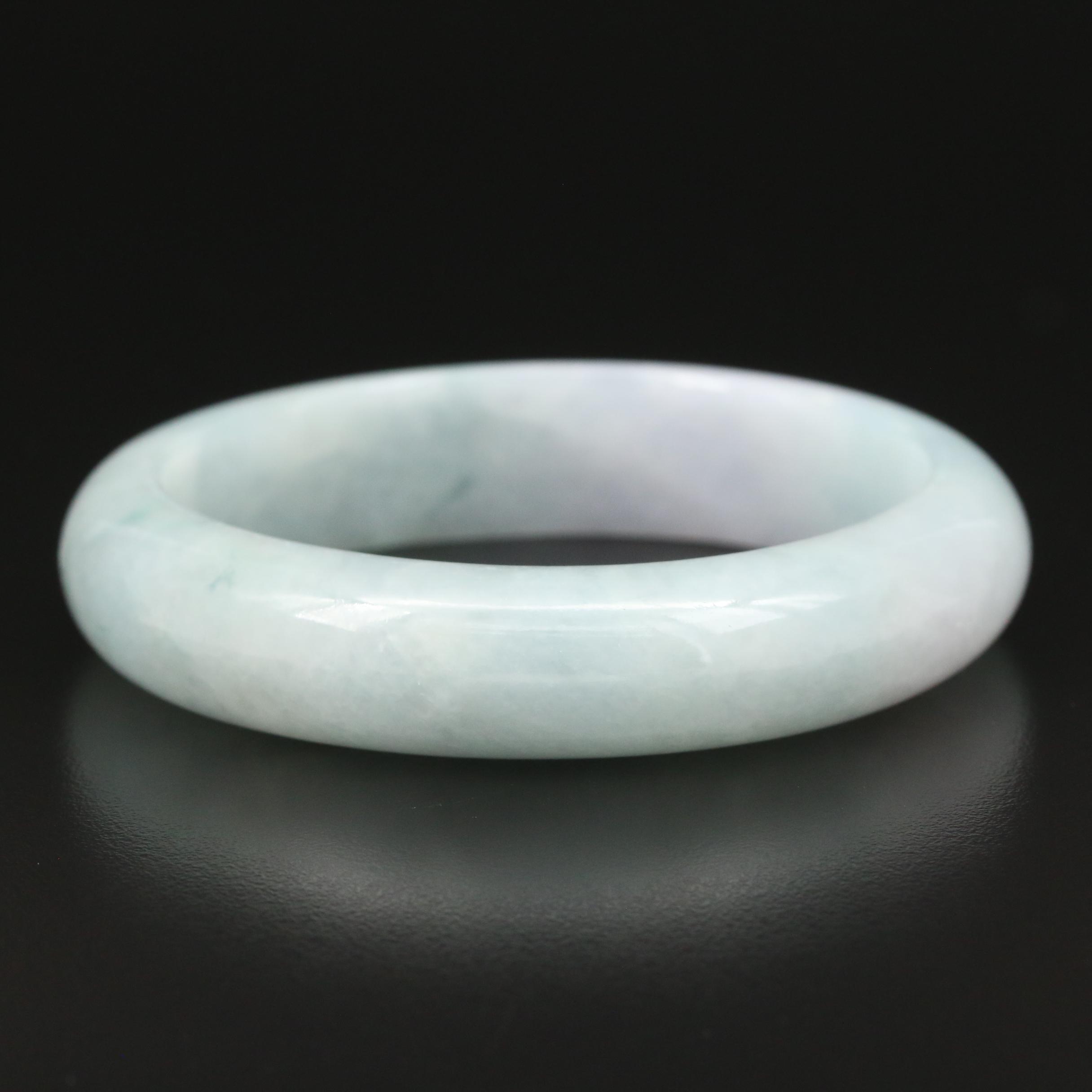 Jadeite Hololith Bangle