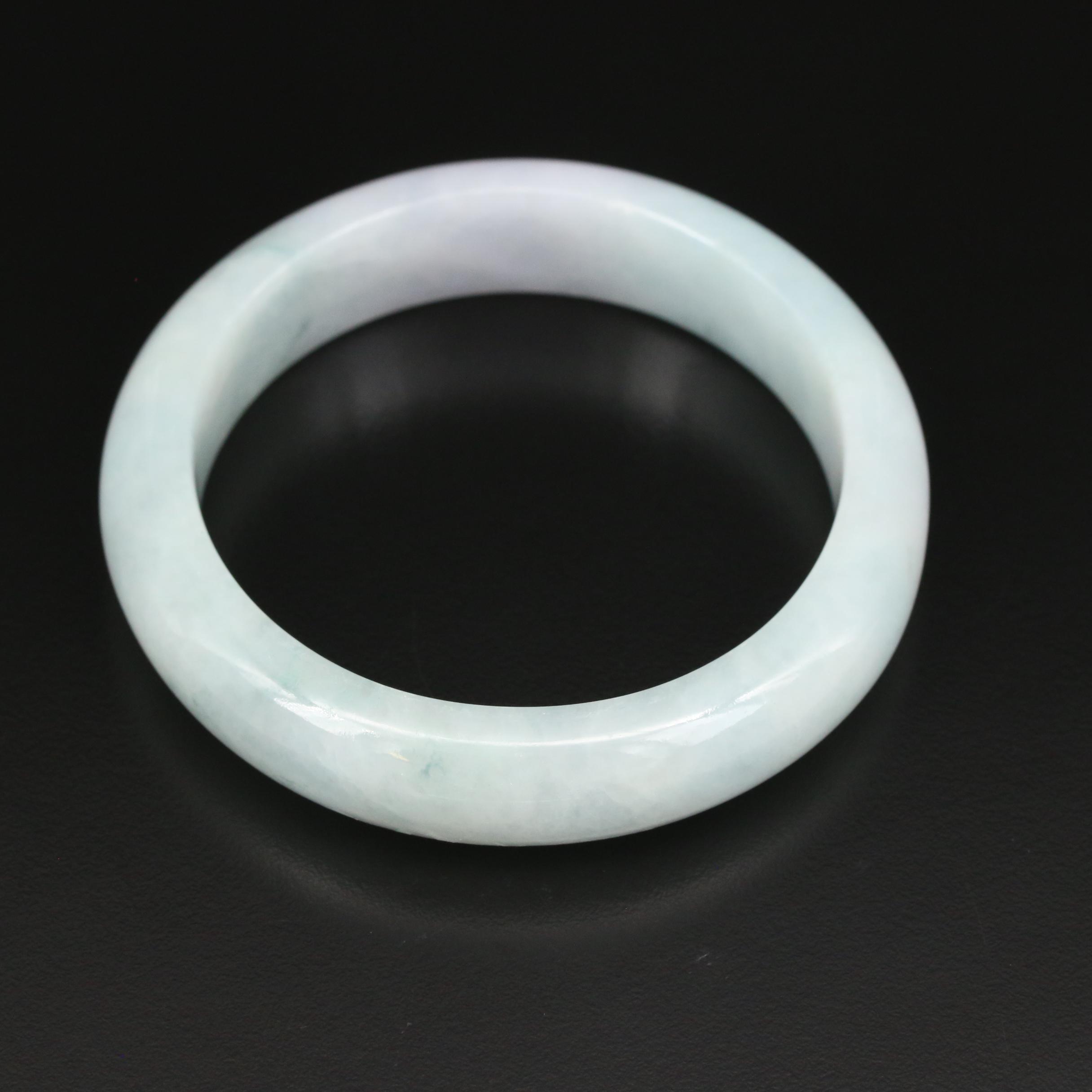Jadeite Hololith Bangle