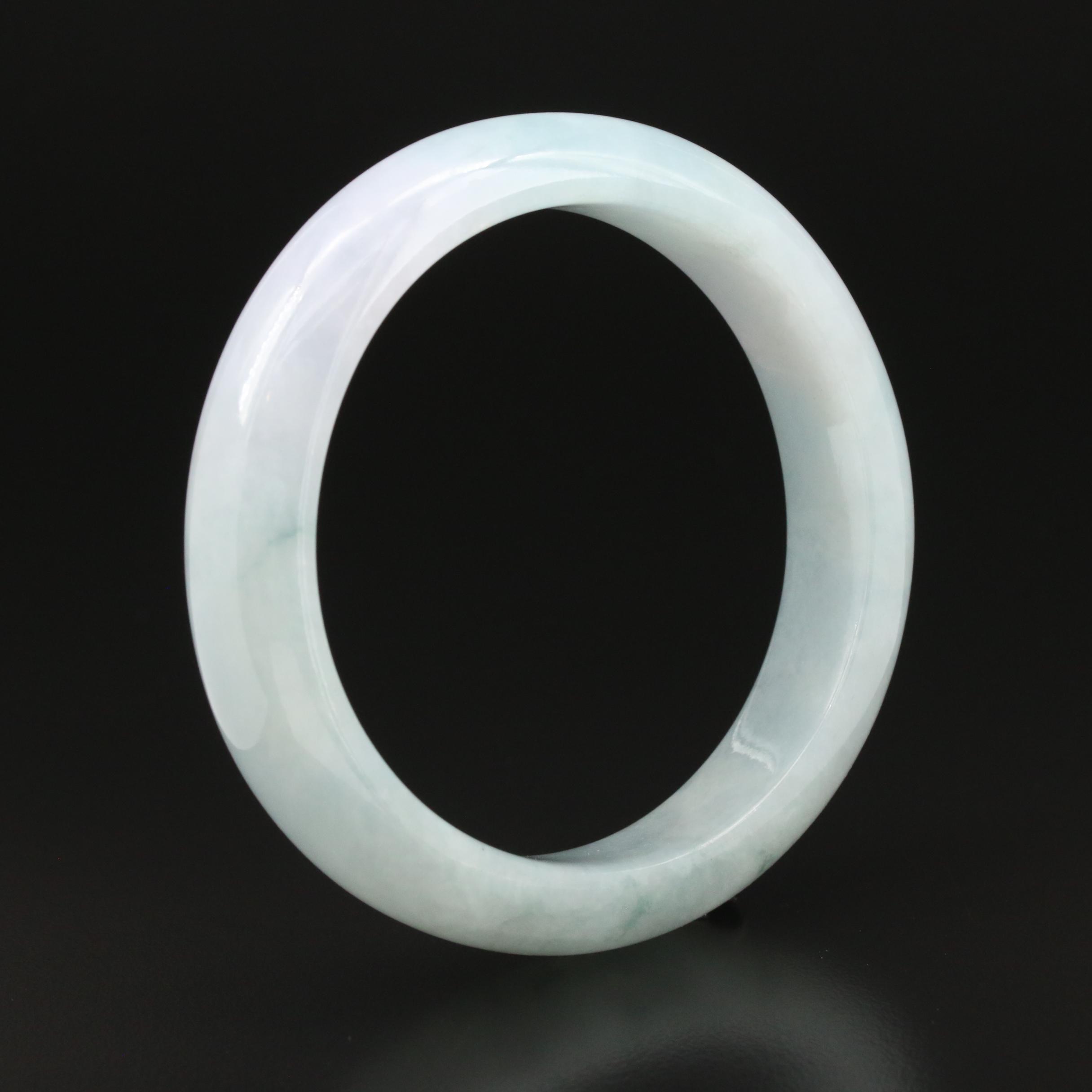 Jadeite Hololith Bangle