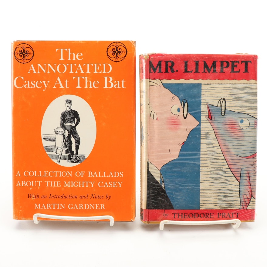 First Edition "Mr. Limpet" by Theodore Pratt with "Annotated Casey at the Bat"