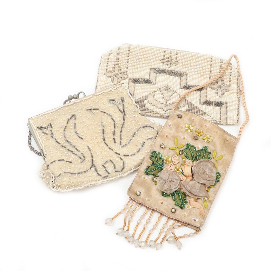 Beaded Clutch and Purses, Early to Mid-20th Century