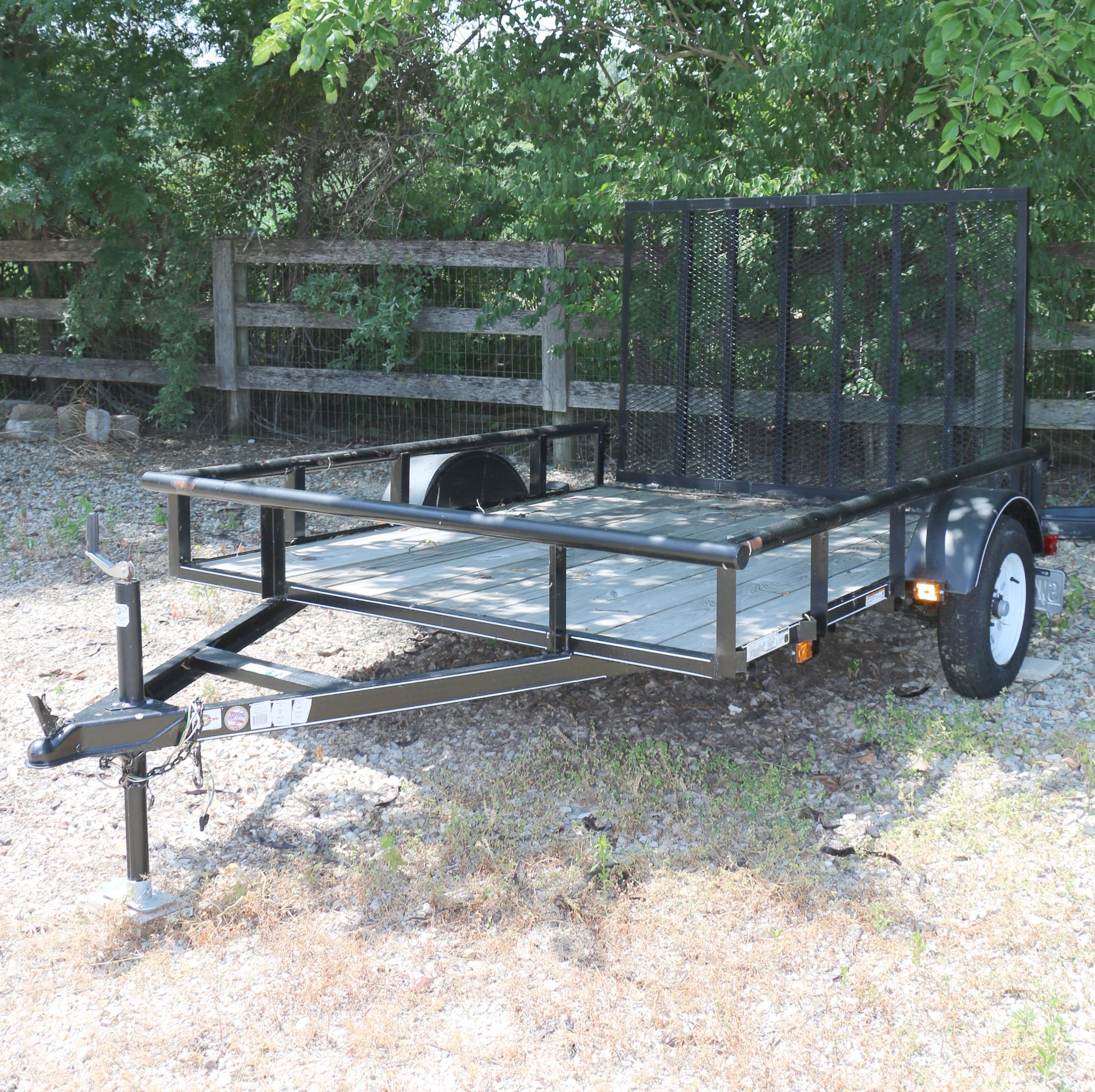 Carry-On Trailer Co. Wire Mesh Utility Trailer with Ramp