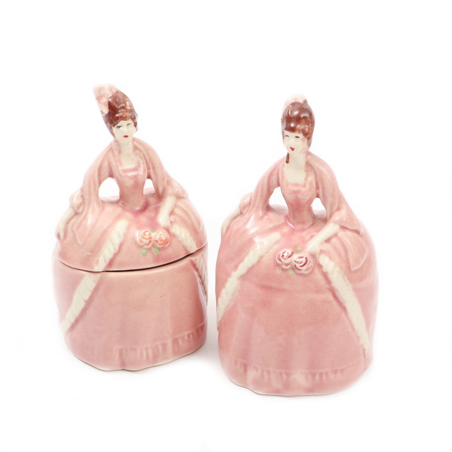 Madame Pompadour Porcelain Dresser Dolls