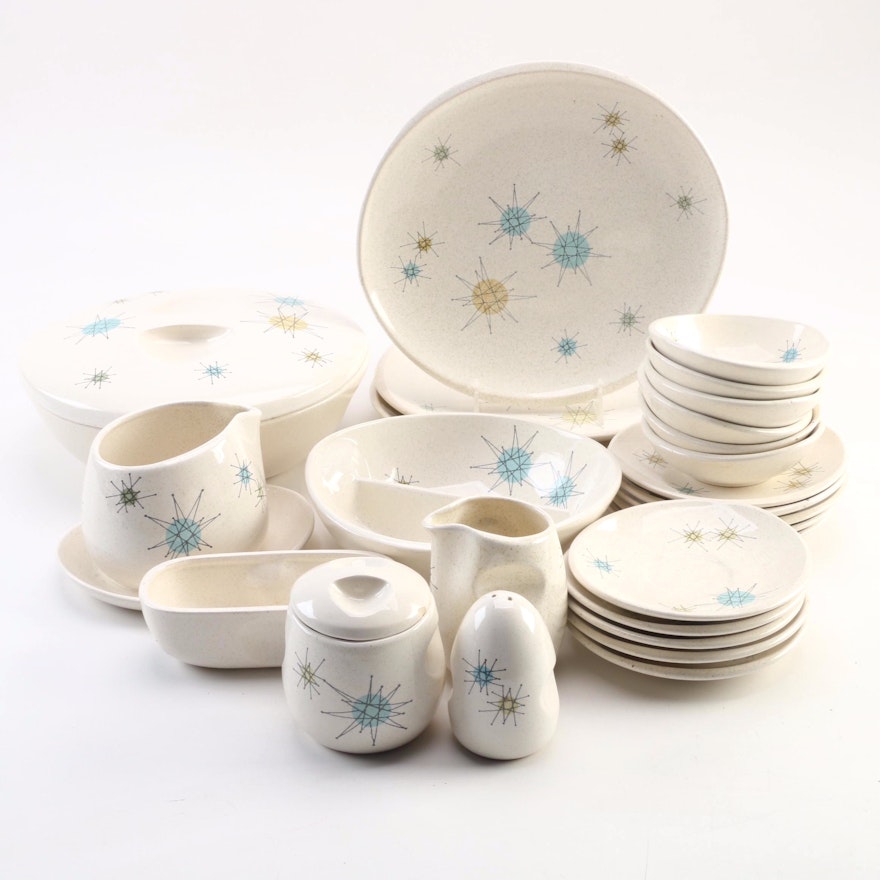 Franciscan "Starburst" Earthenware Dinnerware, 1954–1966