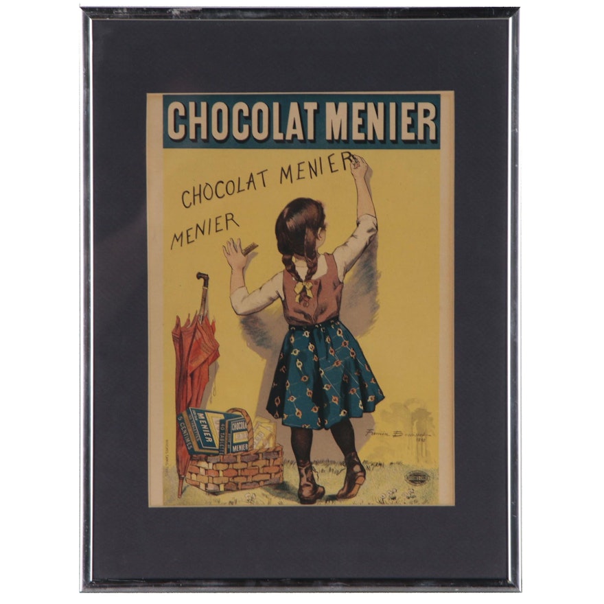 Les Maitres de L'Affiche Lithograph after Firmin Bouisset for Chocolat Menier