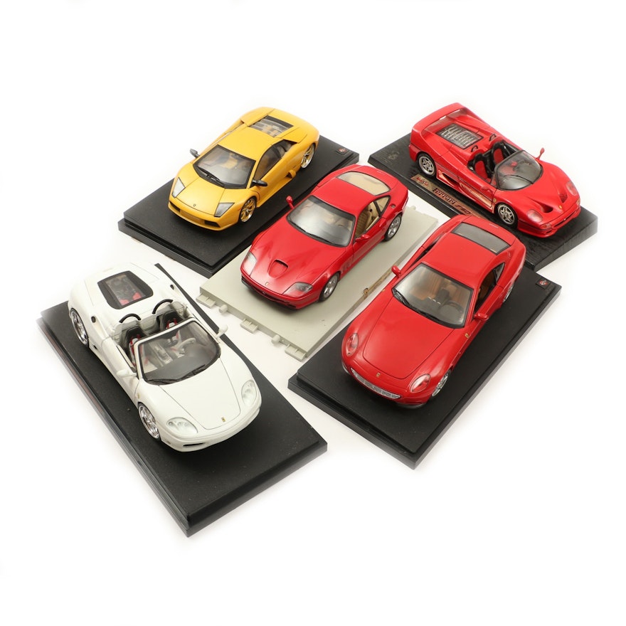 Maisto and Mattel Hot Wheels Replica Sport Cars